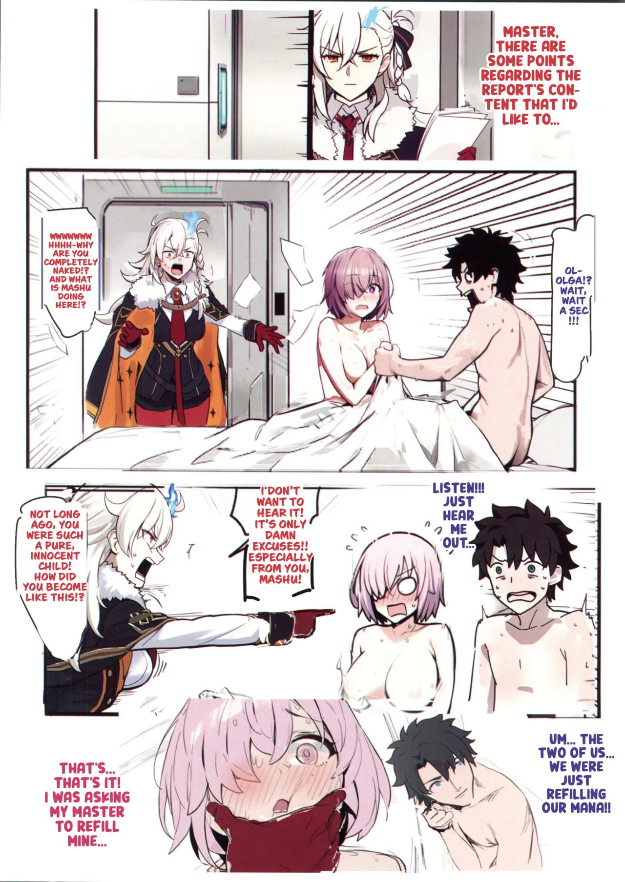(C107) [Kuro Queen (MSK)] Carnal Chaldea 9 (FateGrand Order) (English) 7eme image