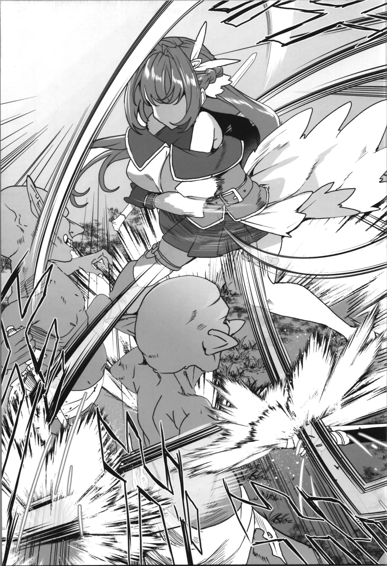 (C107) [Waffle Doumeiken (Tanaka Decilitre)] dōjin eroge tensei ～ mezametara hime kishi ni natteita ore wa shojo kuria o mezasu imagen número 65