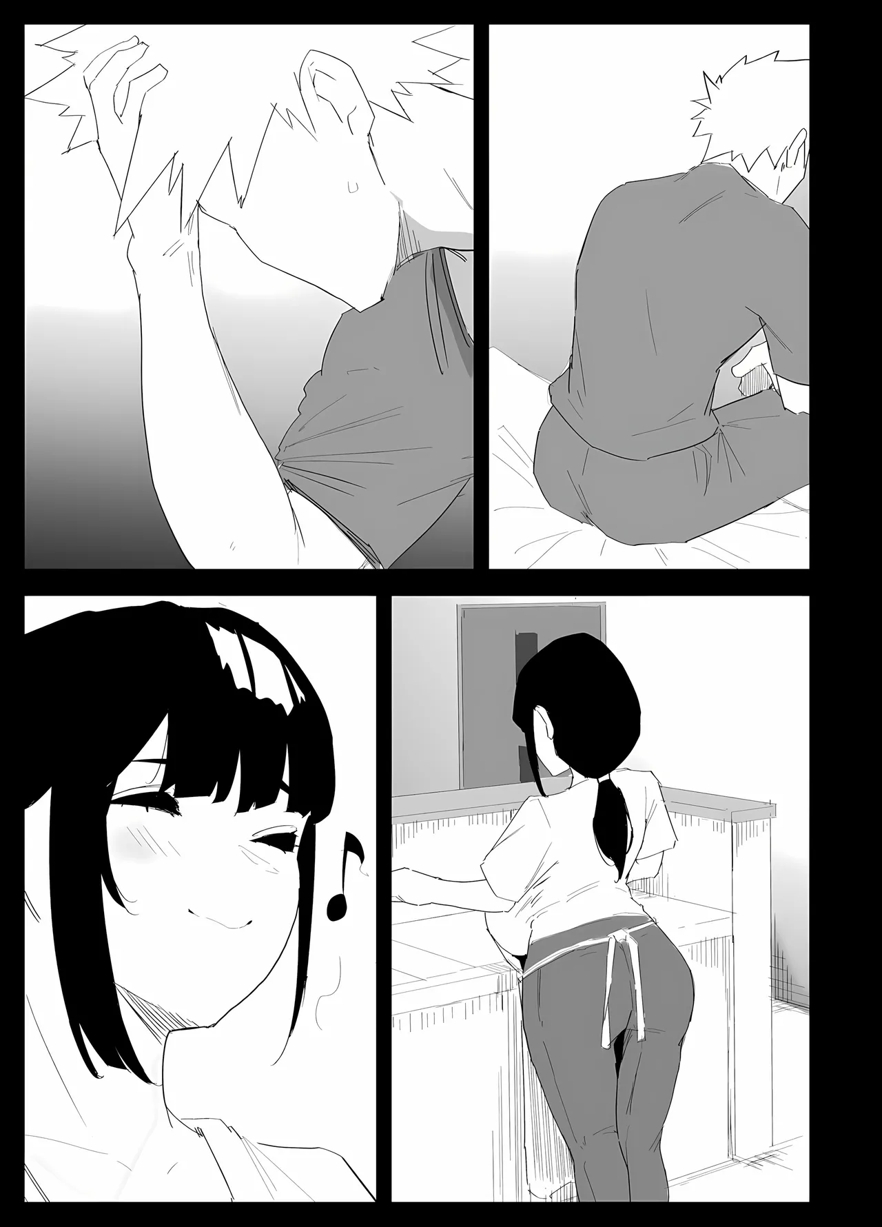 [Purintai] Musuko no Seishori o suru Koto ni Narimashita. | Мне пришлось удовлетворять сексуальные потребности своего сына. [LegOsi] [Digital] 图片编号 53