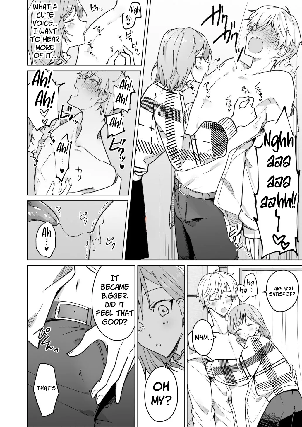 [Notte (Osoba 3-gou, Hisaka Itsuki)] When I Prank My Handsome Boyfriend, He’s So Cute, I Can’t Stop Teasing Him [English] [C4 Translations] [Decensored] [Digital] 7eme image