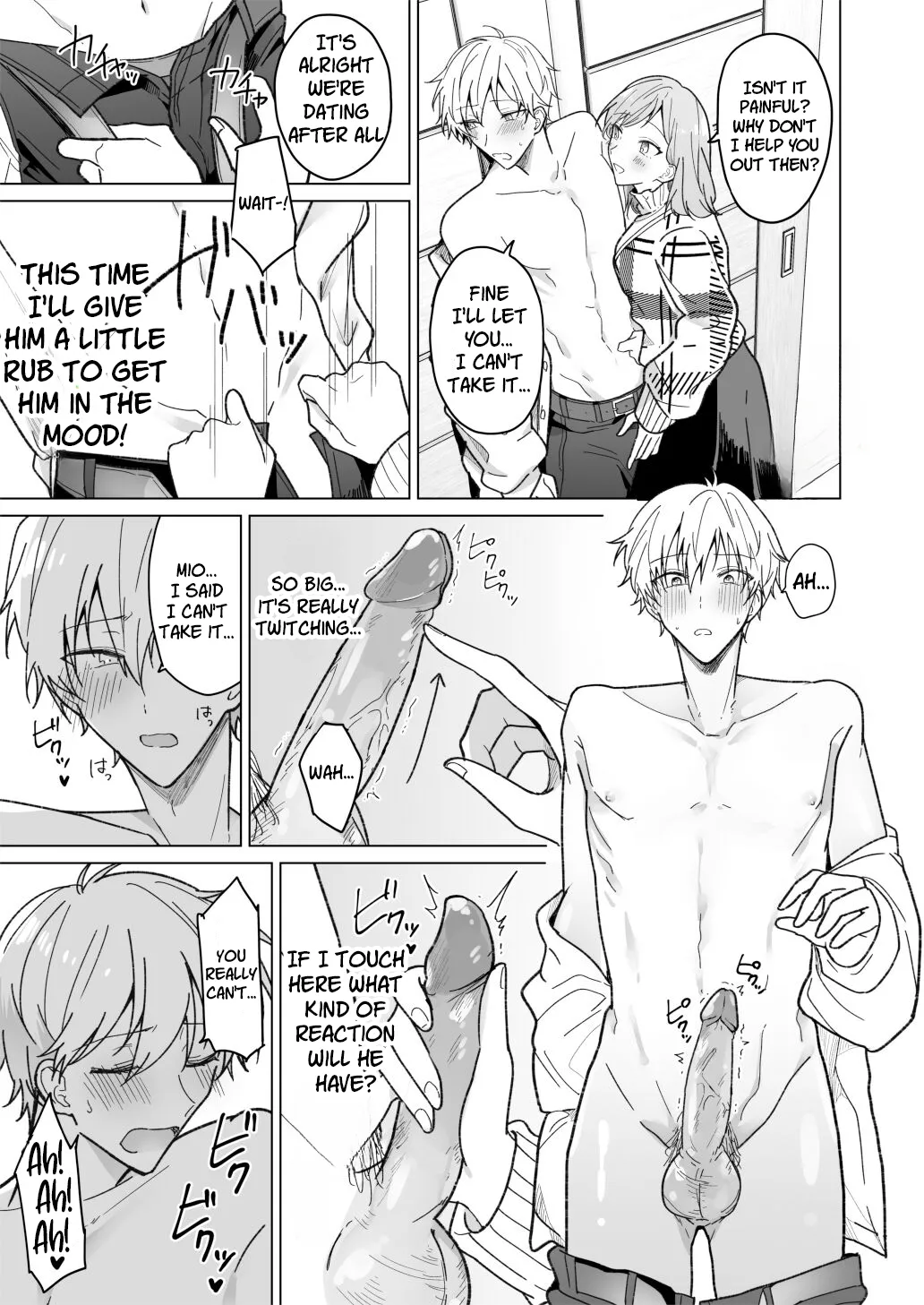 [Notte (Osoba 3-gou, Hisaka Itsuki)] When I Prank My Handsome Boyfriend, He’s So Cute, I Can’t Stop Teasing Him [English] [C4 Translations] [Decensored] [Digital] 8eme image