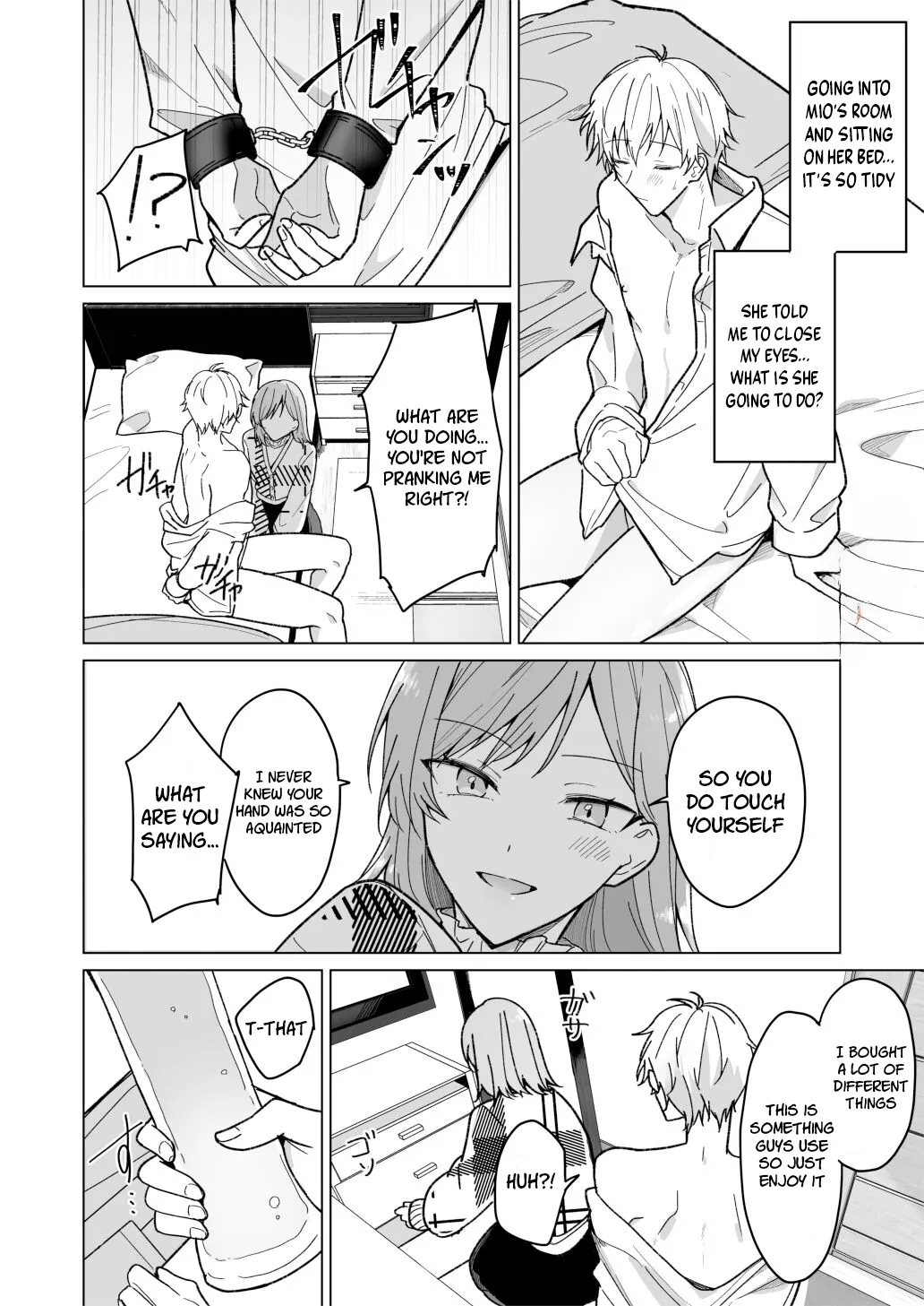 [Notte (Osoba 3-gou, Hisaka Itsuki)] When I Prank My Handsome Boyfriend, He’s So Cute, I Can’t Stop Teasing Him [English] [C4 Translations] [Decensored] [Digital] 11eme image