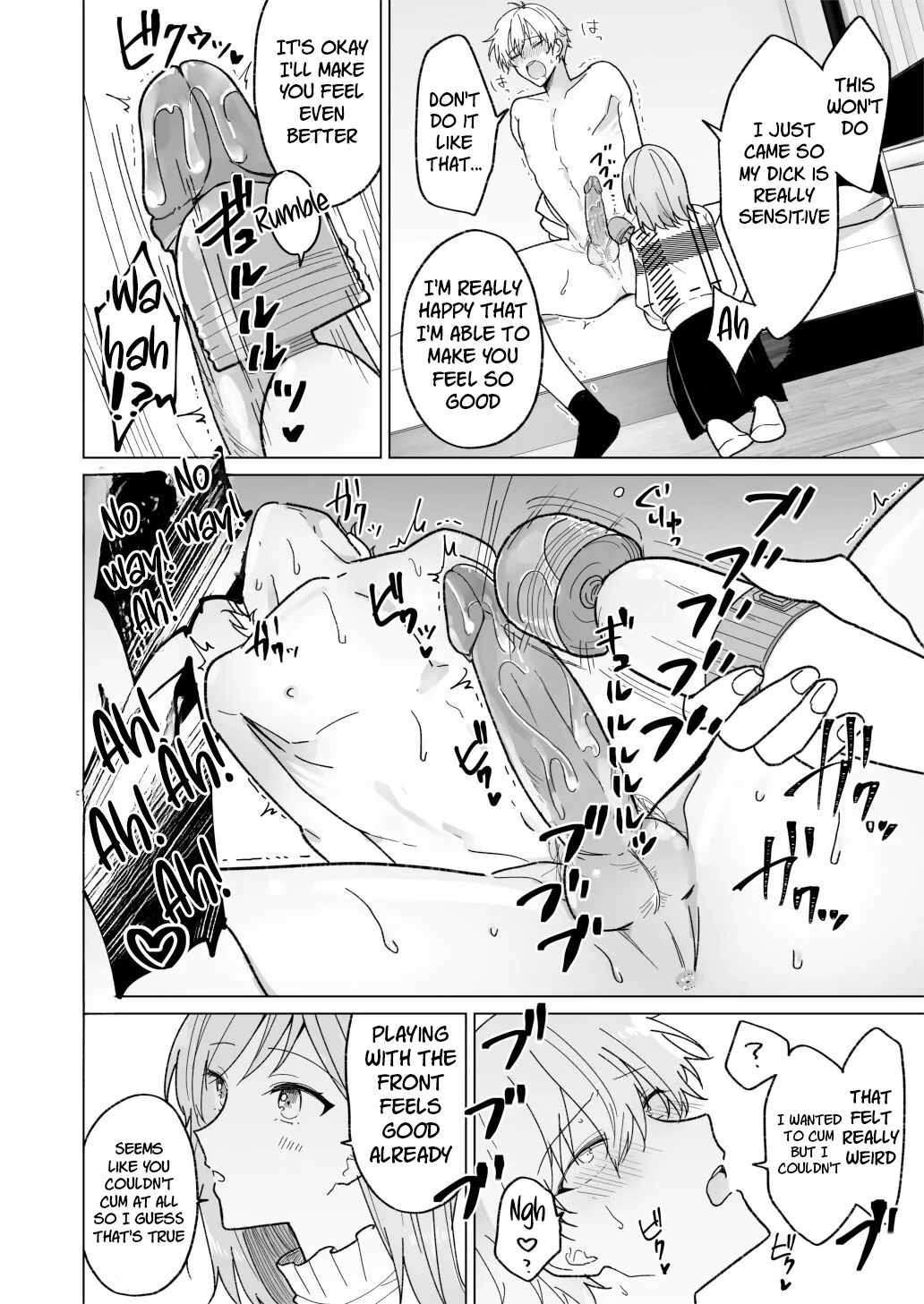 [Notte (Osoba 3-gou, Hisaka Itsuki)] When I Prank My Handsome Boyfriend, He’s So Cute, I Can’t Stop Teasing Him [English] [C4 Translations] [Decensored] [Digital] 19eme image