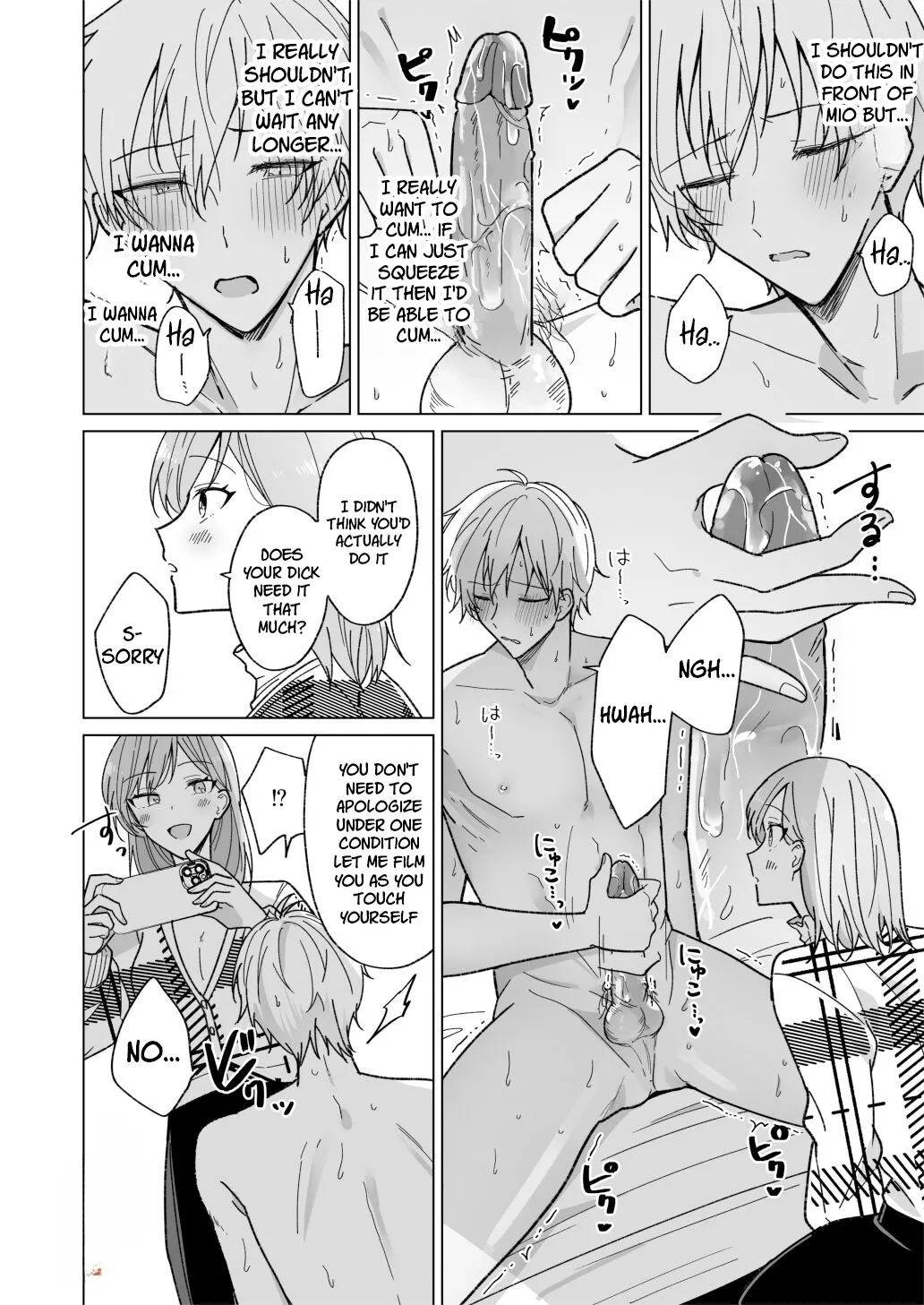 [Notte (Osoba 3-gou, Hisaka Itsuki)] When I Prank My Handsome Boyfriend, He’s So Cute, I Can’t Stop Teasing Him [English] [C4 Translations] [Decensored] [Digital] 23eme image