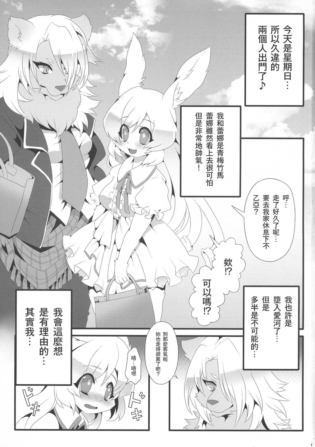 (Kemoket 05) [PPOINO! (Nagoshi, neguchi muku)] Futari na secret [Chinese] [零食汉化组] 图片编号 3