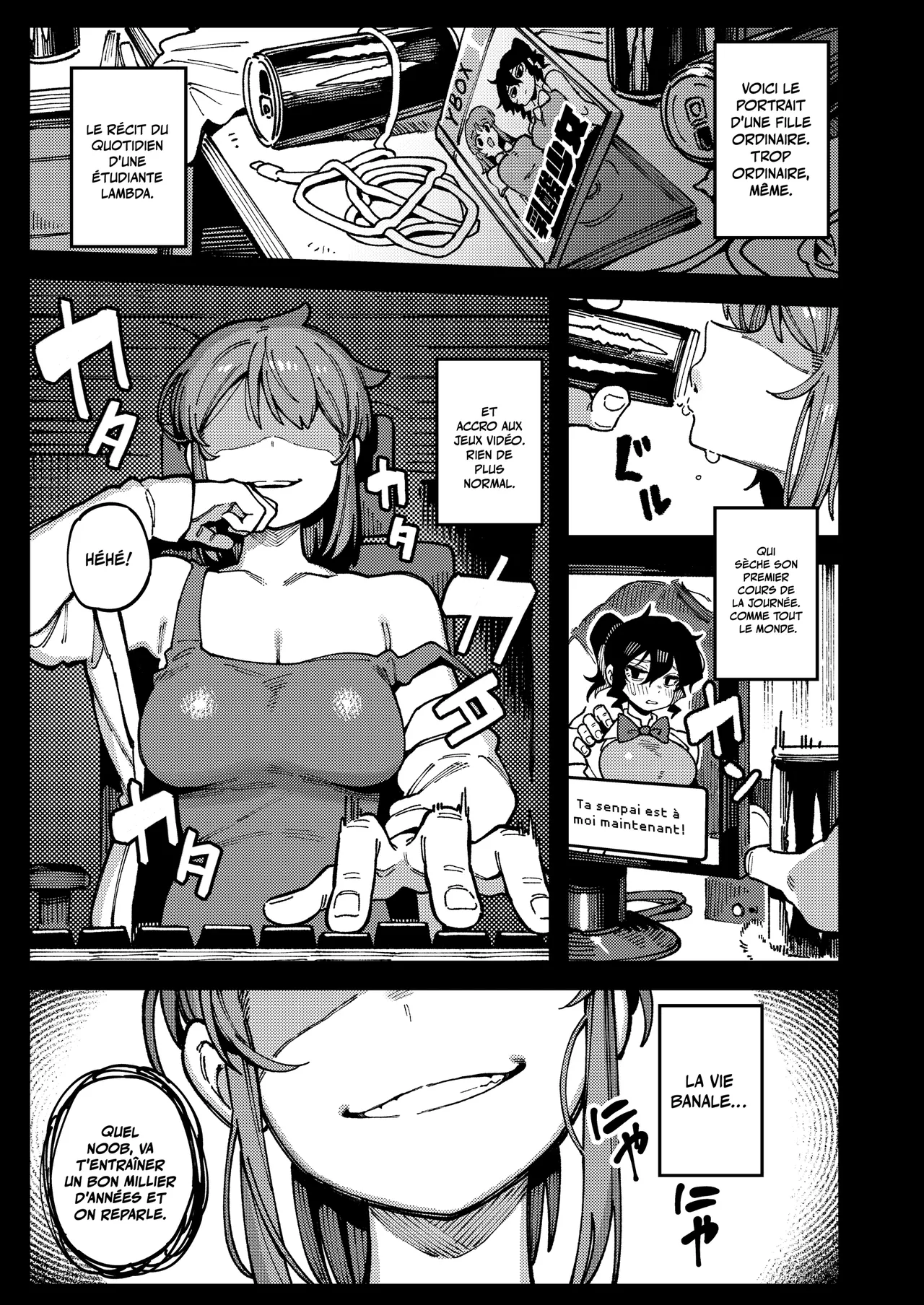 [Hoshoku Shoujo (Karasu Chan)] Watashi ni Konna Kuchi Kiite, Oya Gatcha Shippai shita no ka | Comment tu me parles ? Tes parents ont oublié de t'éduquer ou quoi ? [French] [Minous Secrets] [Digital] 5eme image