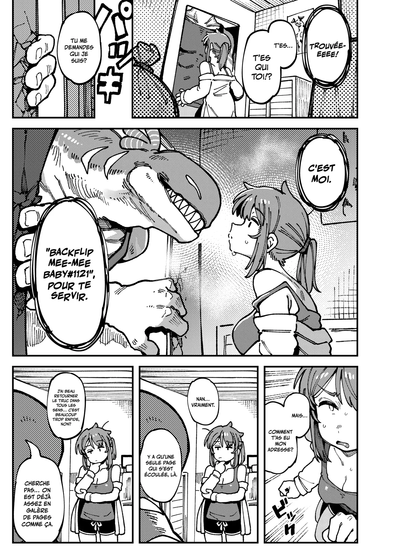 [Hoshoku Shoujo (Karasu Chan)] Watashi ni Konna Kuchi Kiite, Oya Gatcha Shippai shita no ka | Comment tu me parles ? Tes parents ont oublié de t'éduquer ou quoi ? [French] [Minous Secrets] [Digital] 9eme image