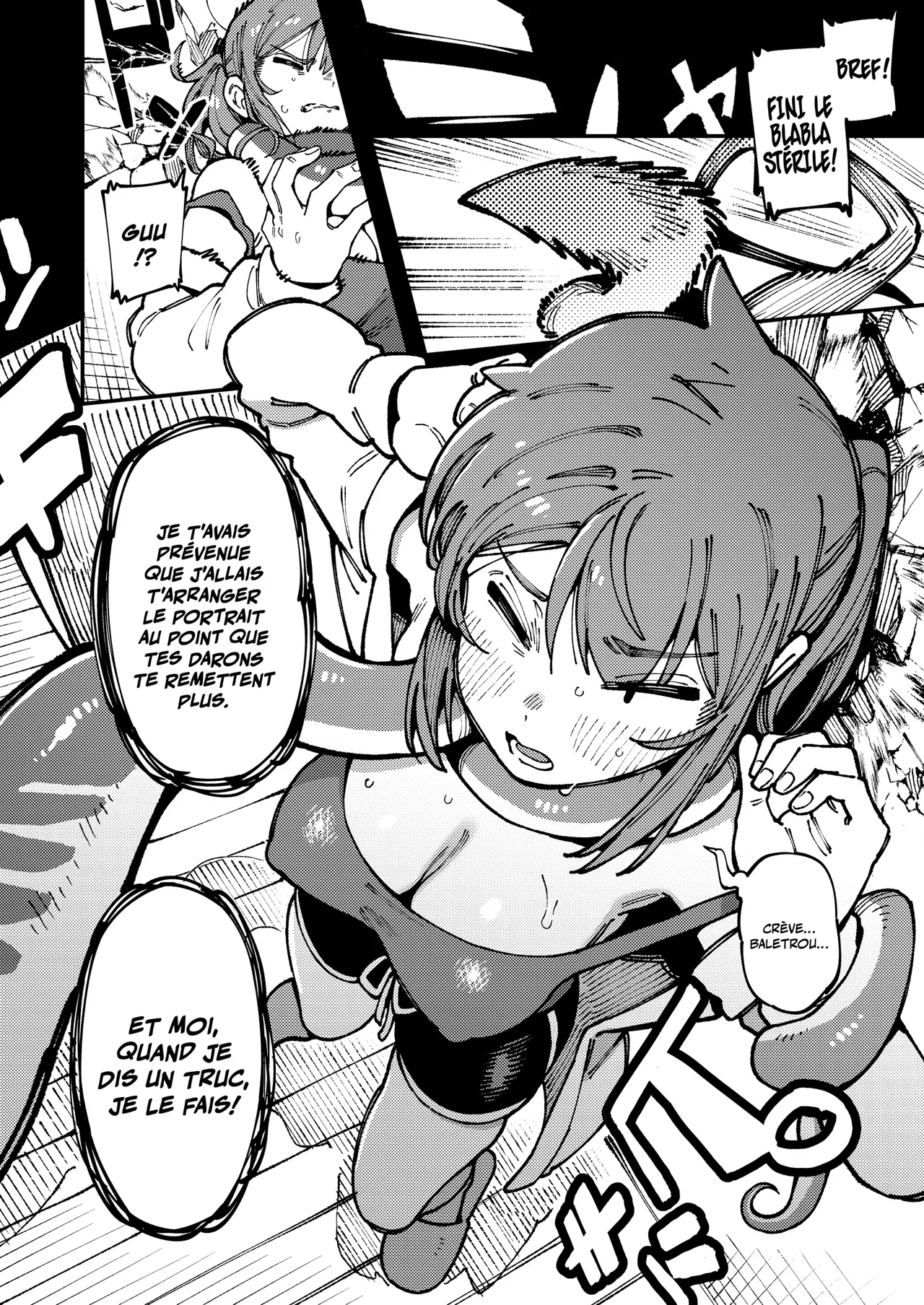 [Hoshoku Shoujo (Karasu Chan)] Watashi ni Konna Kuchi Kiite, Oya Gatcha Shippai shita no ka | Comment tu me parles ? Tes parents ont oublié de t'éduquer ou quoi ? [French] [Minous Secrets] [Digital] 10eme image