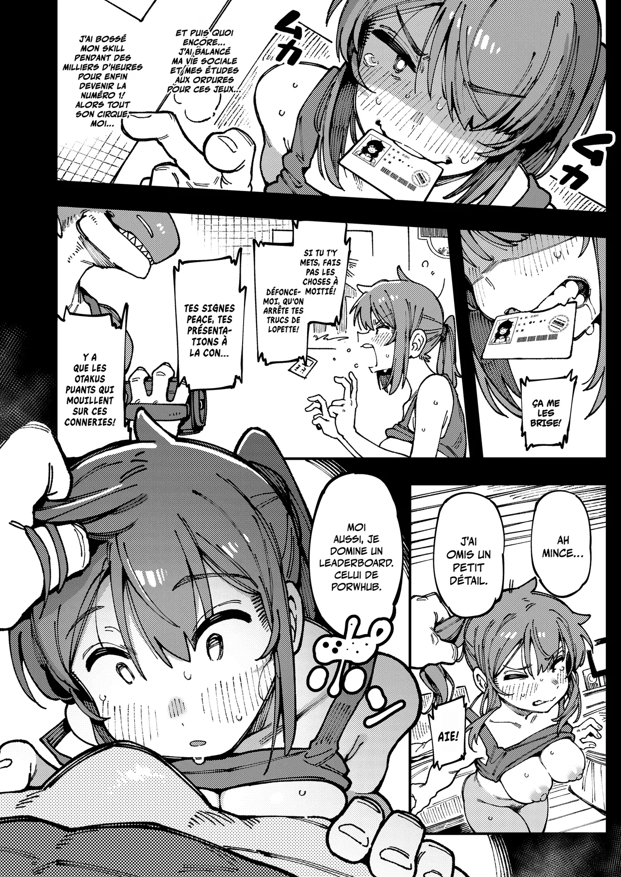 [Hoshoku Shoujo (Karasu Chan)] Watashi ni Konna Kuchi Kiite, Oya Gatcha Shippai shita no ka | Comment tu me parles ? Tes parents ont oublié de t'éduquer ou quoi ? [French] [Minous Secrets] [Digital] 16eme image