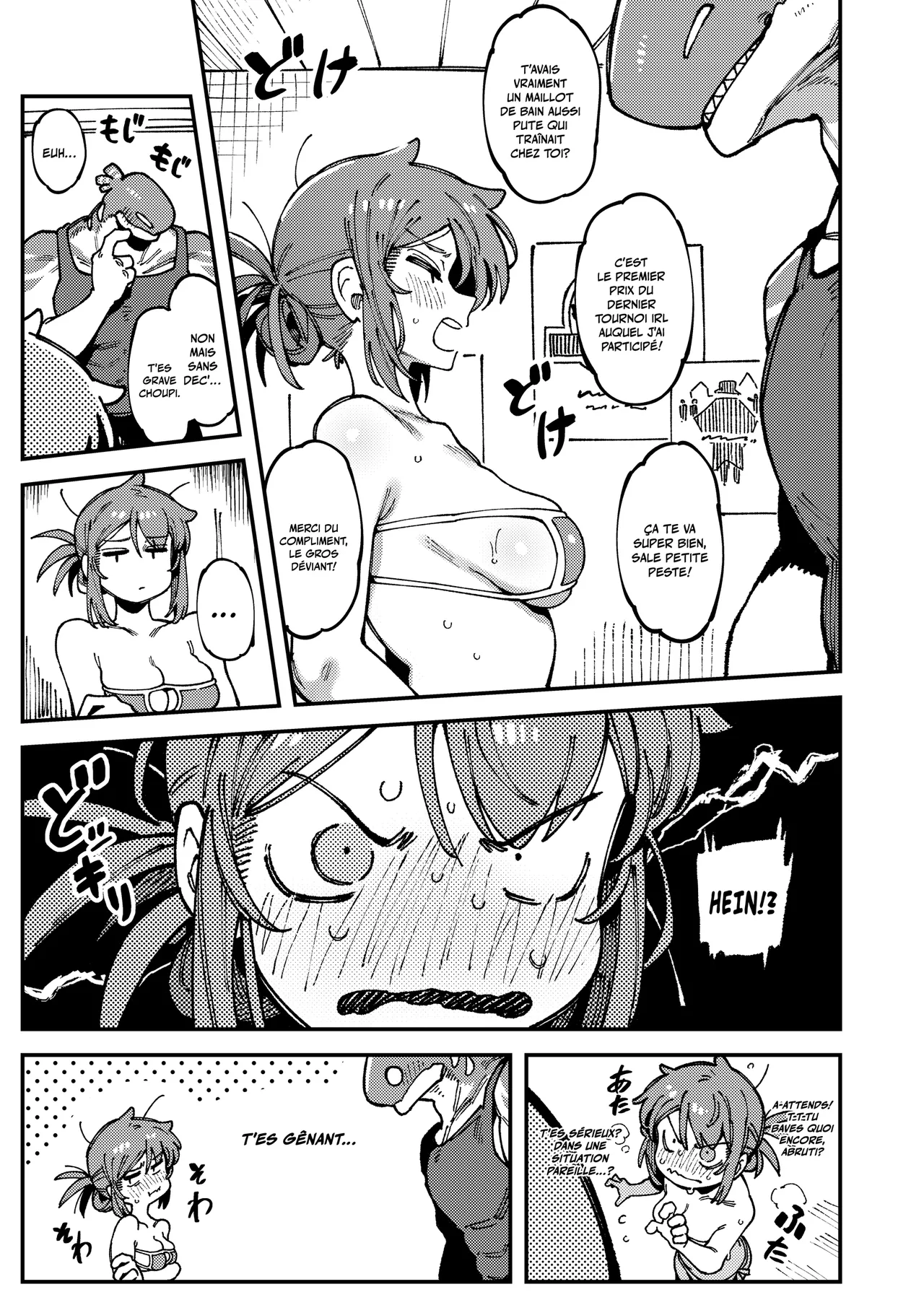 [Hoshoku Shoujo (Karasu Chan)] Watashi ni Konna Kuchi Kiite, Oya Gatcha Shippai shita no ka | Comment tu me parles ? Tes parents ont oublié de t'éduquer ou quoi ? [French] [Minous Secrets] [Digital] 47eme image