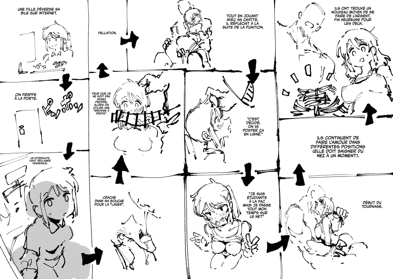 [Hoshoku Shoujo (Karasu Chan)] Watashi ni Konna Kuchi Kiite, Oya Gatcha Shippai shita no ka | Comment tu me parles ? Tes parents ont oublié de t'éduquer ou quoi ? [French] [Minous Secrets] [Digital] 70eme image