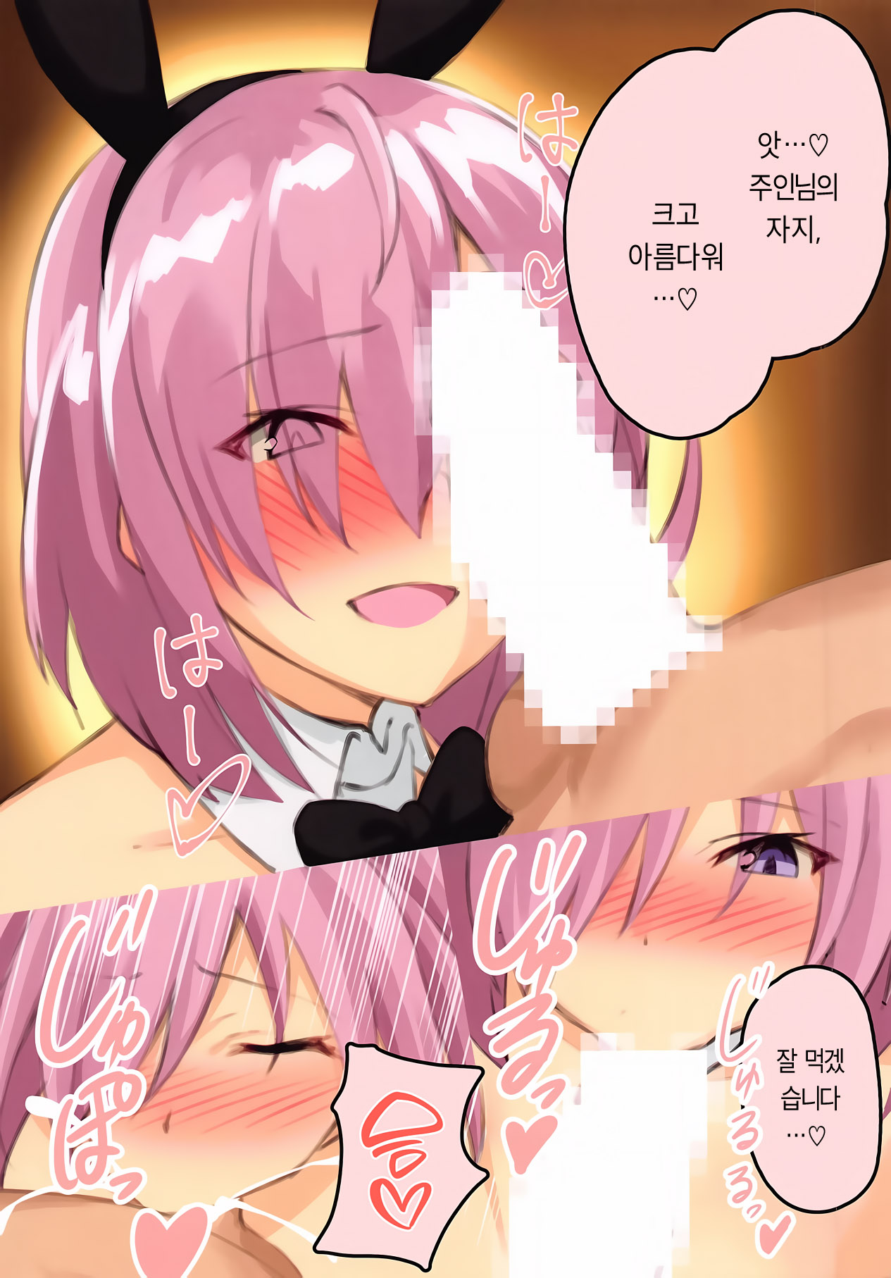 (C95) [Myriad Purity (Syunichi)] Order01 -Mash Kyrielight- (Fate/Grand Order) [Korean] 图片编号 4