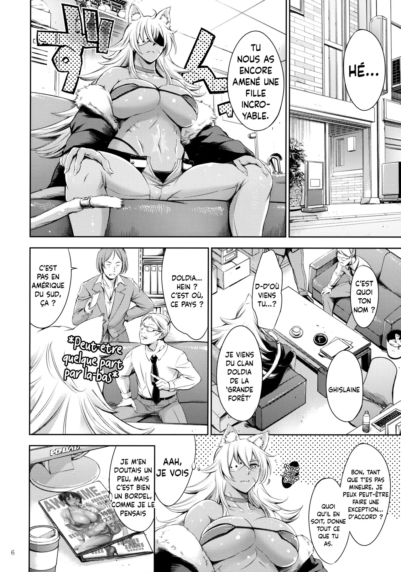 (C100) [Tuna☆Fiction (Tuna Empire)] Chichi Neko-sama ni Gyouretsu no Dekiru Soapland | Un Soapland où on peut faire la Queue pour la Grosse Chatte à Gros Seins (Mushoku Tensei ~Isekai Ittara Honki Dasu~) [French] [L'Aile-ou-la-Cuisse-Trad] 画像番号 5