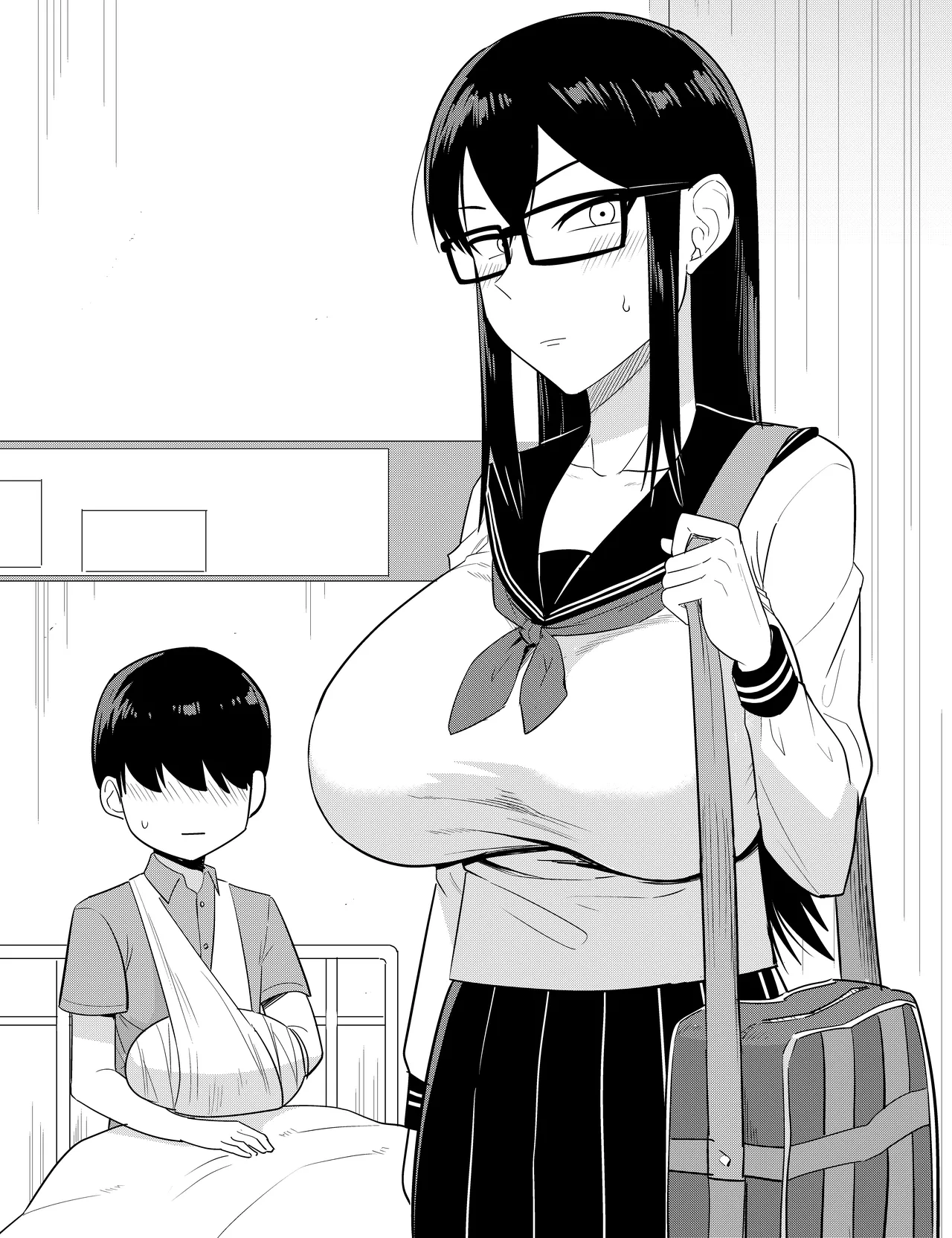 [Makosho] Sewayaki na Kyonyuu Gakkyuu Iinchou Sono 1-20 | The Kind and Caring Busty Class Rep Ch.1-20 [English] [NudeSalad] 图片编号 2