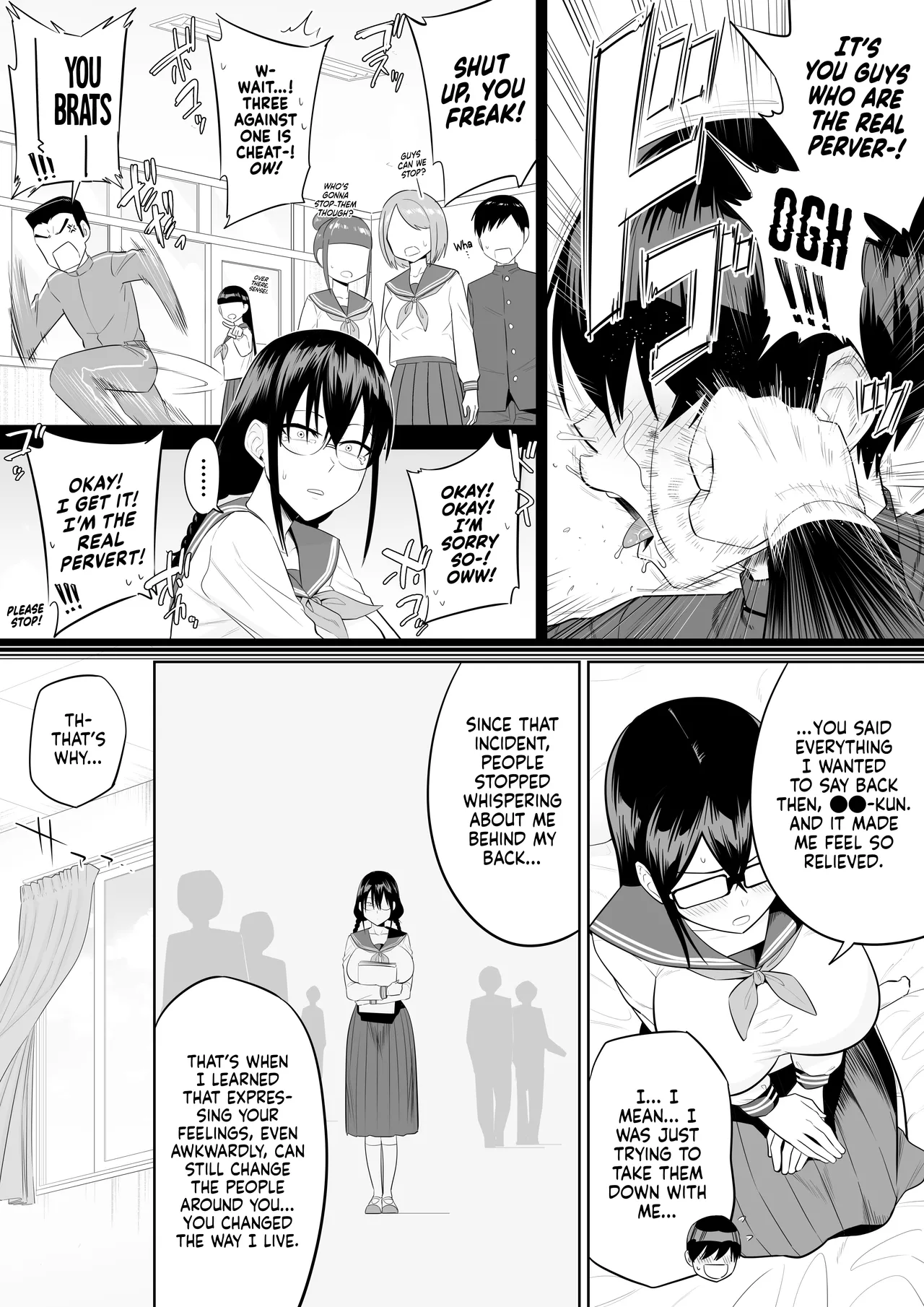 [Makosho] Sewayaki na Kyonyuu Gakkyuu Iinchou Sono 1-20 | The Kind and Caring Busty Class Rep Ch.1-20 [English] [NudeSalad] 图片编号 88