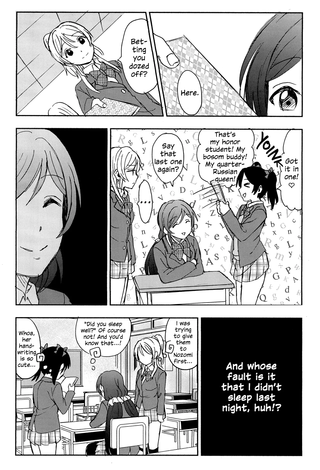 (C89) [Mushiyaki!! (Kanbayashi Makoto)] Unbalanced, Emotional Heart (Love Live!) [English] [Gouma-Den] 图片编号 15