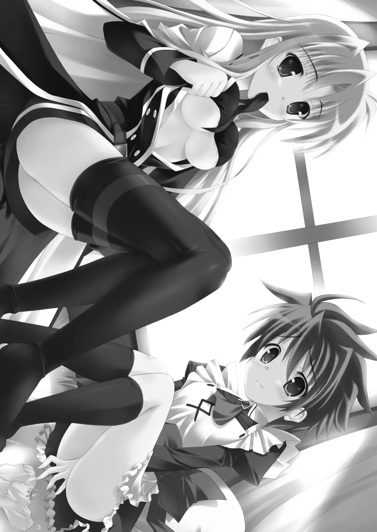 [Maho-Shinsengumi (Kouzuki Hajime)] Fate-san wa Josou Erio ga Osuki!? (Mahou Shoujo Lyrical Nanoha) [Digital] изображение № 2