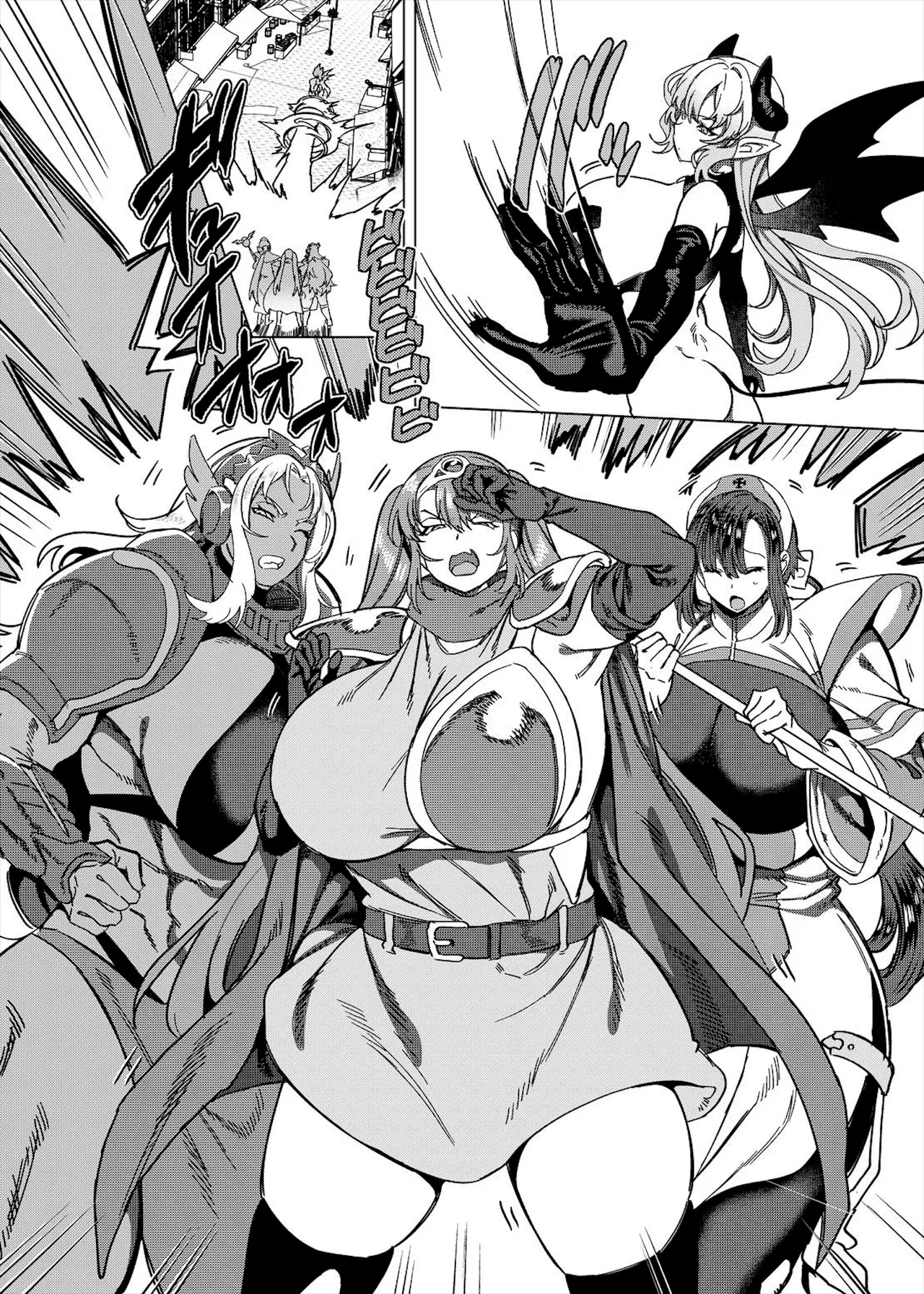 [Hawk Bit (Kouji)] Party Tsuihou Sareta TS Succubus-san wa Fukushuu ni Shippai Suru [Digital][Russian][karfagen] 画像番号 26