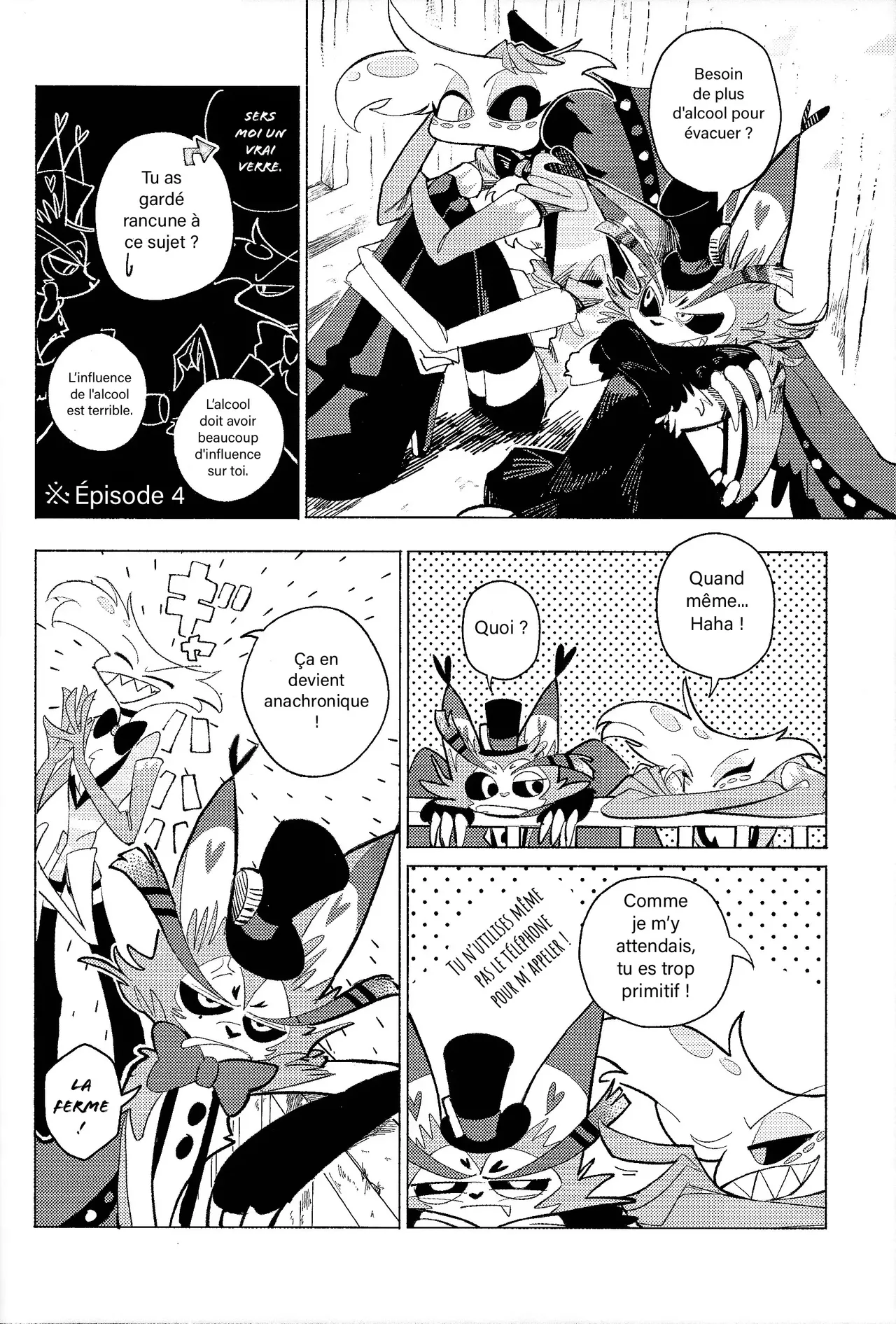 [Niru][Motoyama] The cat meows for the belle rings (Hazbin Hotel) [French] [DJ Team] 이미지 번호 24