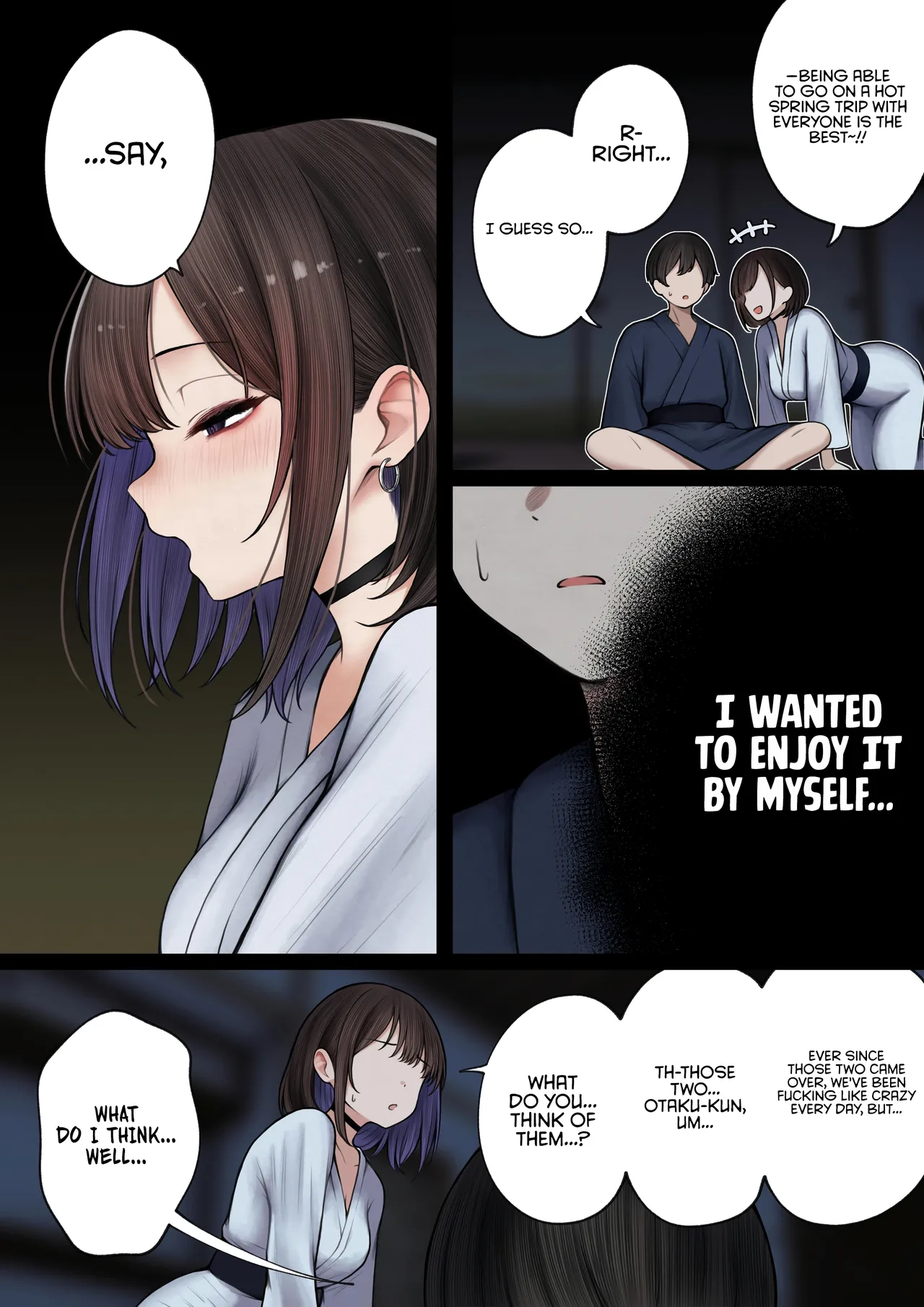 [SigMart (SigMa)] Boku no Heya ga Osananajimi Gyaru no Yari Heya ni Natta Hanashi Onsen Ryokan Hen | The story of how my bedroom became my gyaru childhood friend’s fuck-room: onsen ryokan book [English] [Rirare Translation] изображение № 21