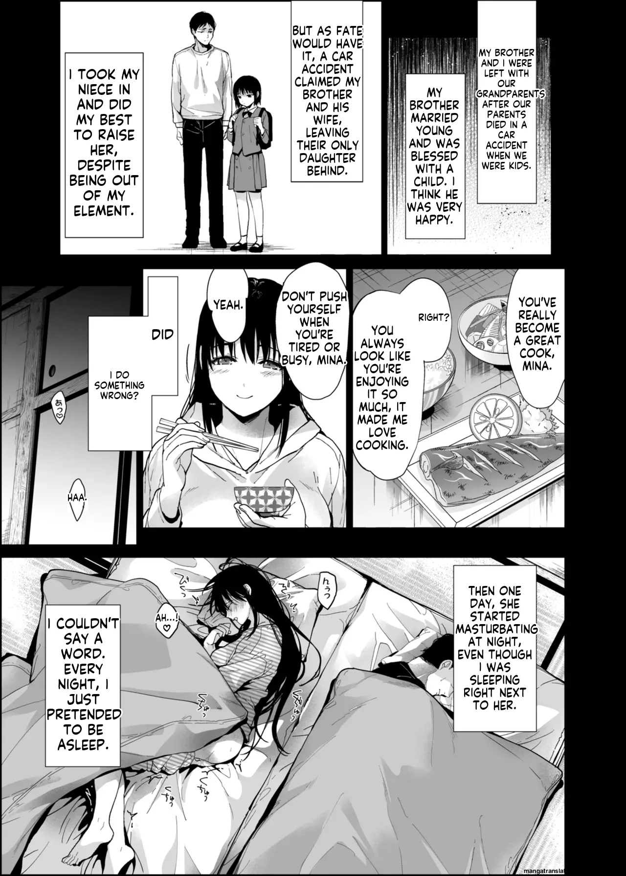 [English] [MTL] [Renainou (Mizuyuki)] Watashi ni wa Oji-san Shika Inai.  [Digital] изображение № 4