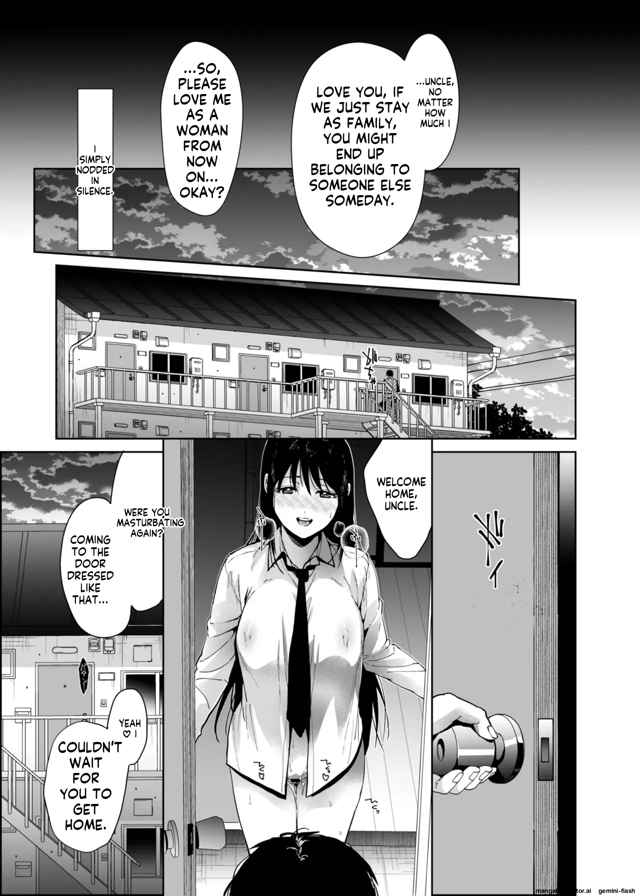 [English] [MTL] [Renainou (Mizuyuki)] Watashi ni wa Oji-san Shika Inai.  [Digital] изображение № 14