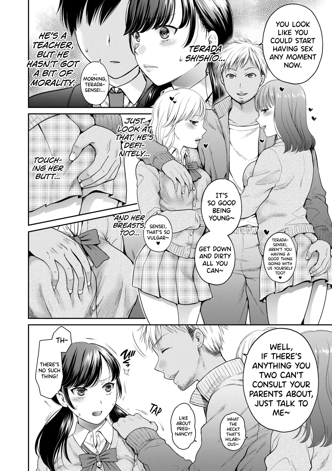 [Harusawa] Henyou Suru Oyako Etsuraku ni Mezameru Karada, Yokubou ni Ochiru Kokoro Ch.1-4 [English] [biribiri] [Uncensored] [Digital] 4eme image