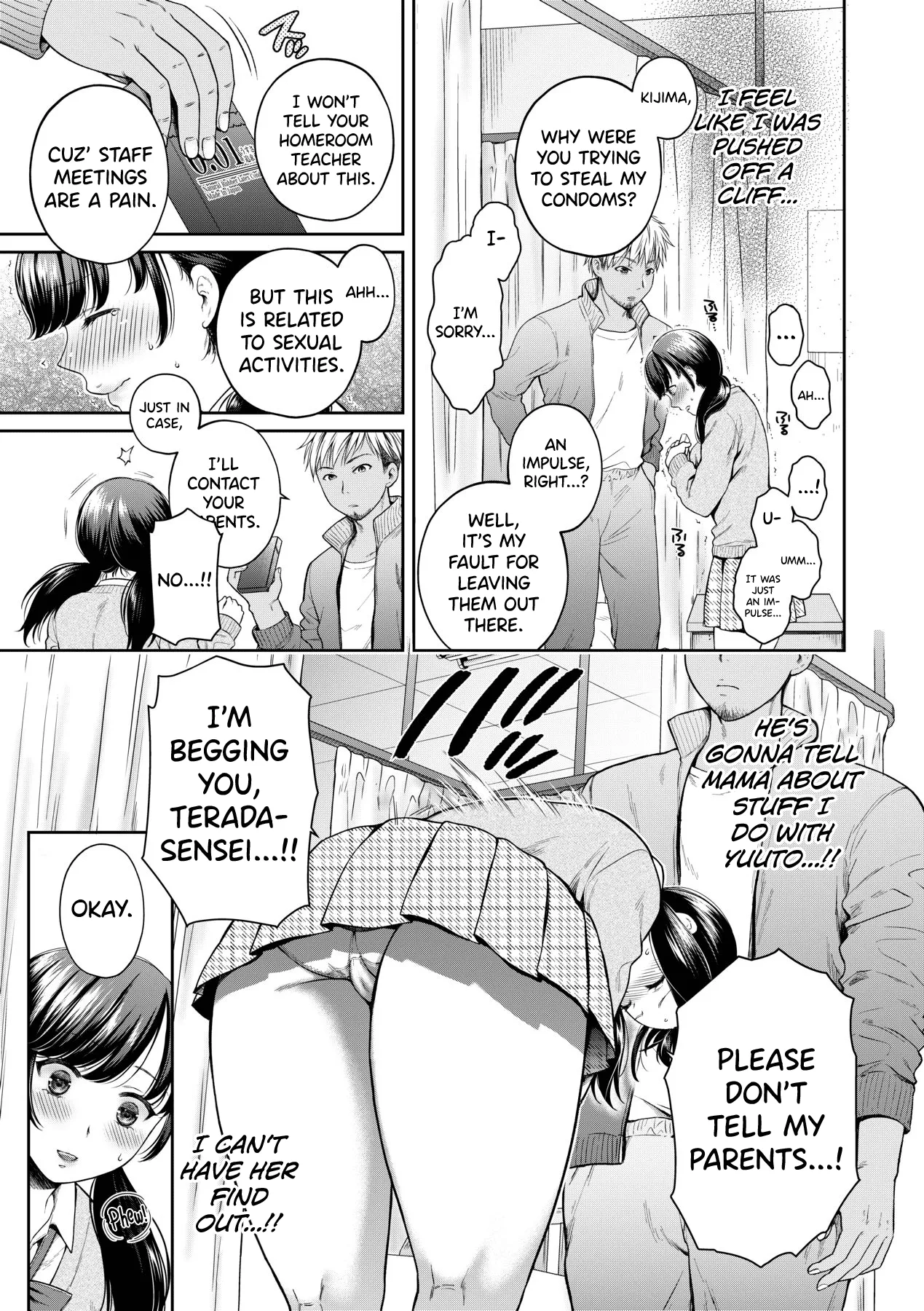 [Harusawa] Henyou Suru Oyako Etsuraku ni Mezameru Karada, Yokubou ni Ochiru Kokoro Ch.1-4 [English] [biribiri] [Uncensored] [Digital] 9eme image