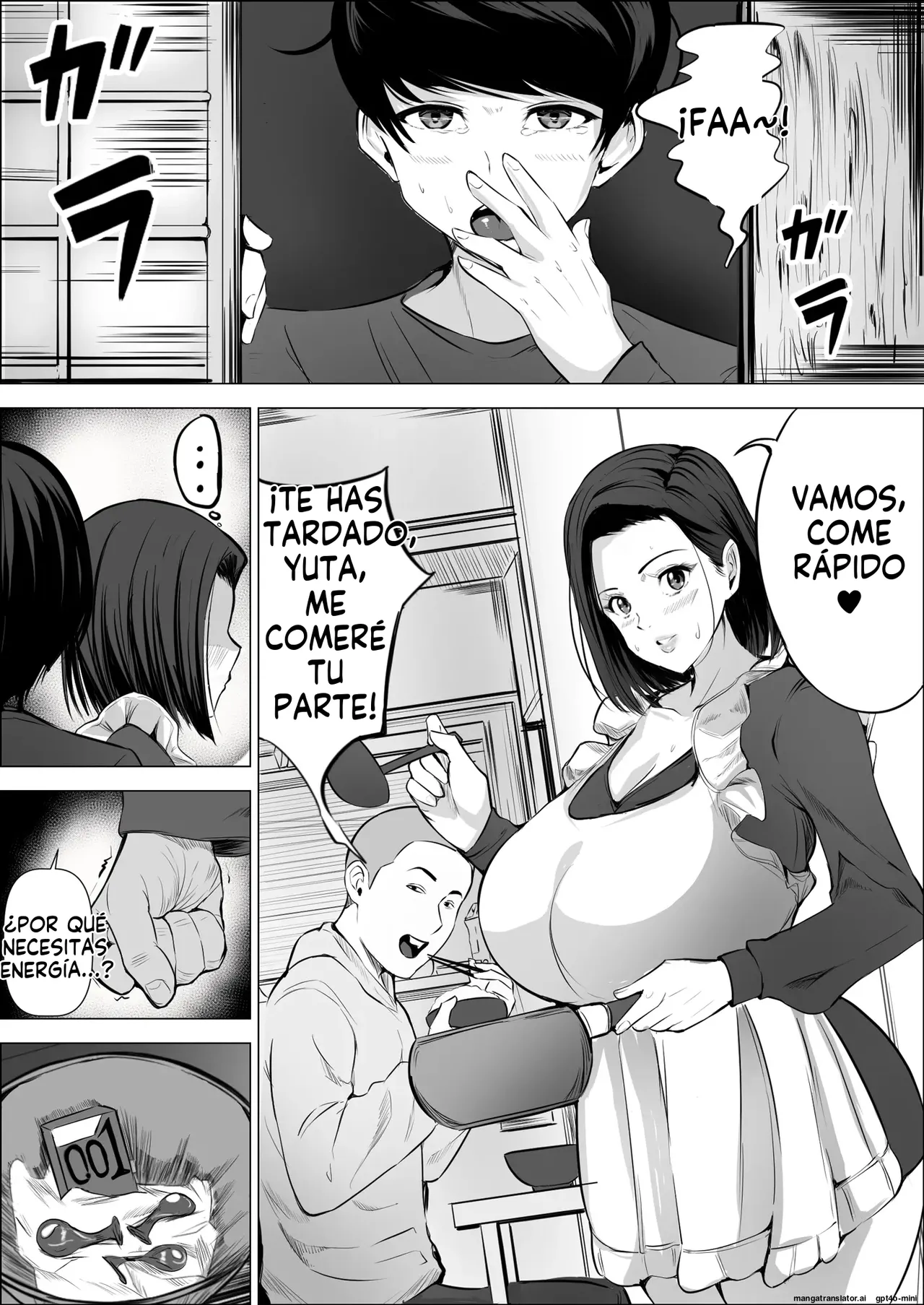 [Asuha] Boku no Daisuki na Kaa-san ga Namaiki na Tomodachi no Tsugou no Ii SeFri ni Natta Wake｜Mi Querida Madre se Convirtió en la Conveniente Amiga Sexual de Mi Amigo [Spanish] [FallenSub] [MTL] 51eme image