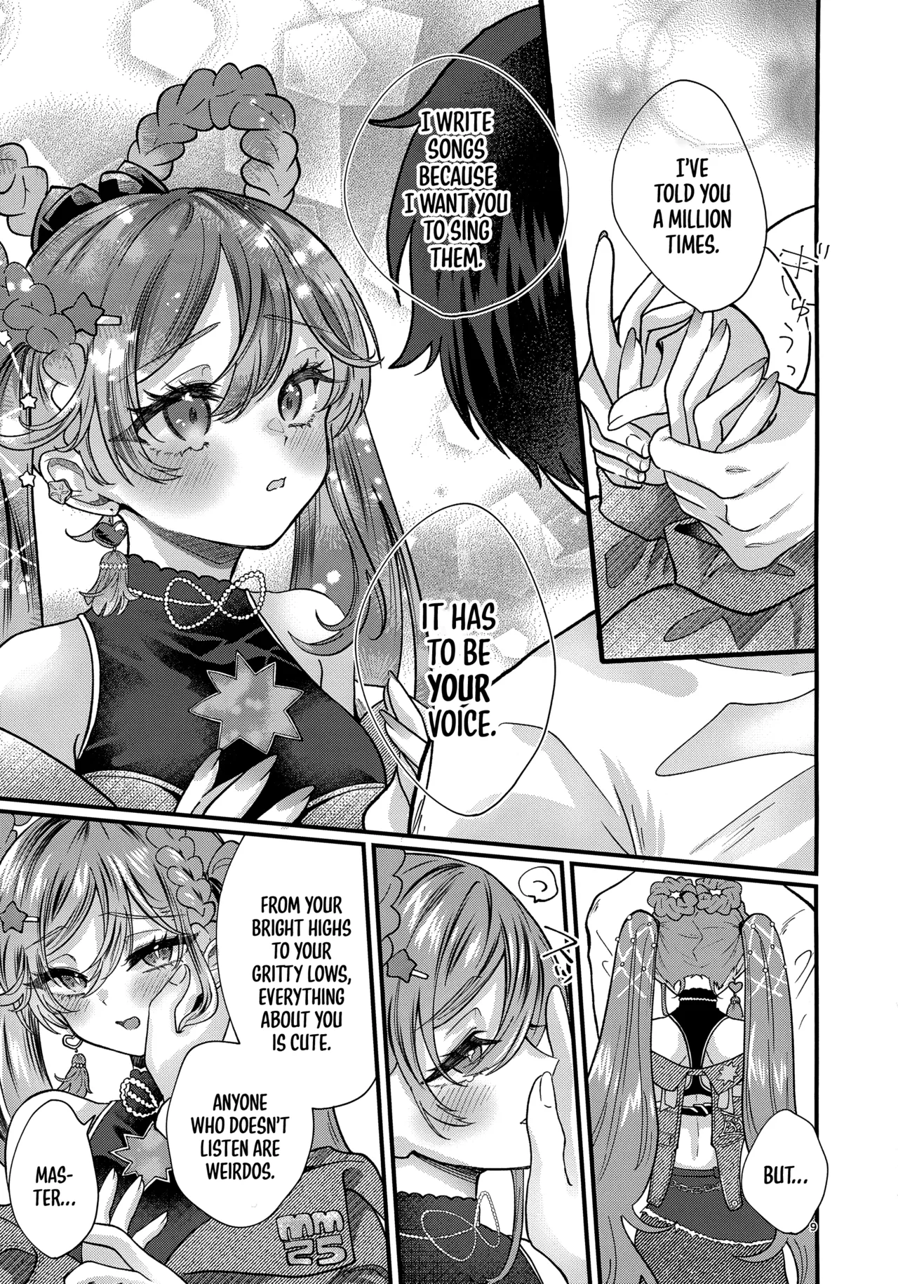 [Kurumiruku (medyum)] Anata no Soba de Kagayakitai (VOCALOID) [English] [MezuraHonyaku] numero di immagine  9