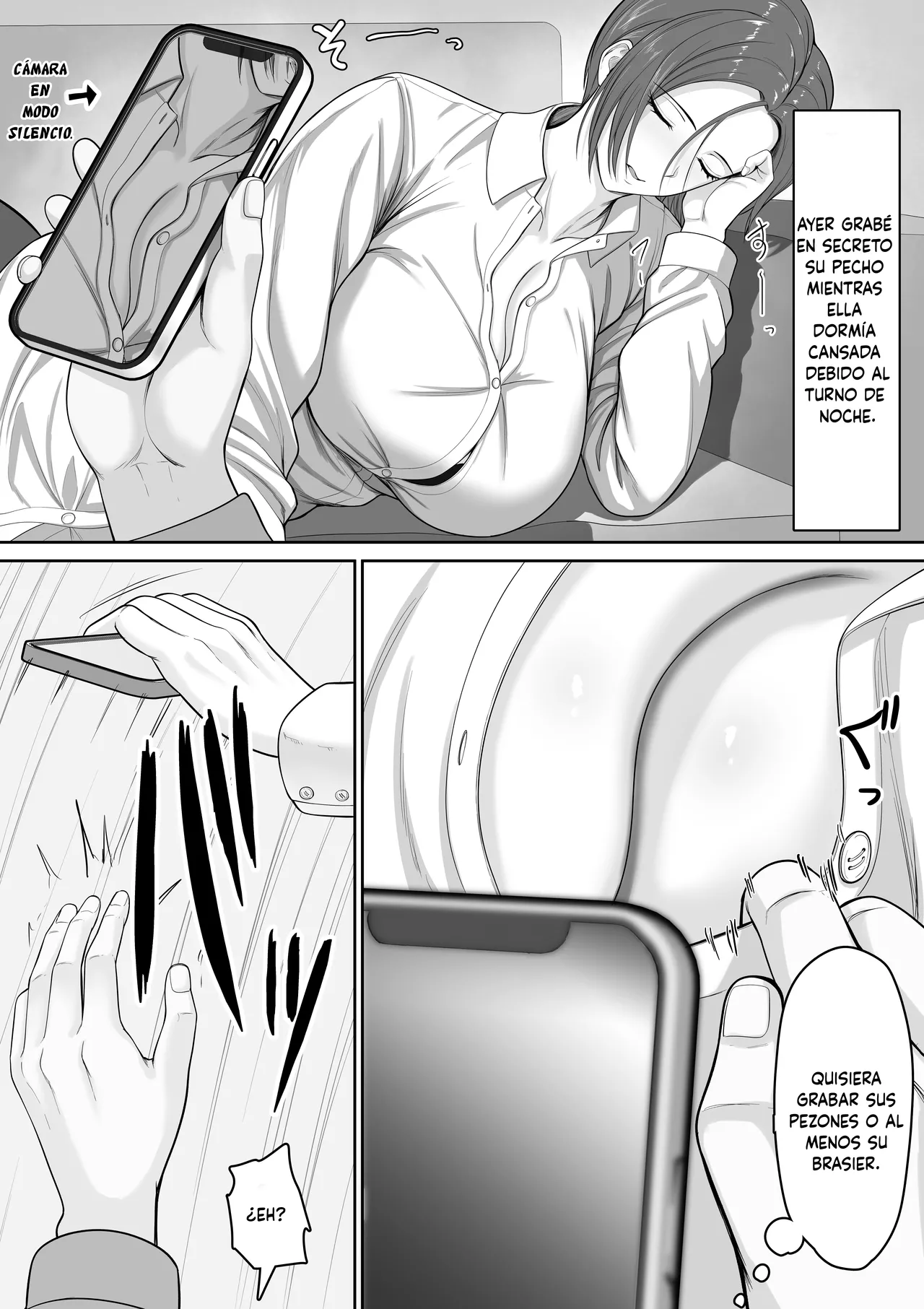 [Kuruto] Bakunyuudakedo majimena jyunsa buchou okaasanga oreno chinpowo chitsukokide nuitekureru hanashi [Spanish] 이미지 번호 5