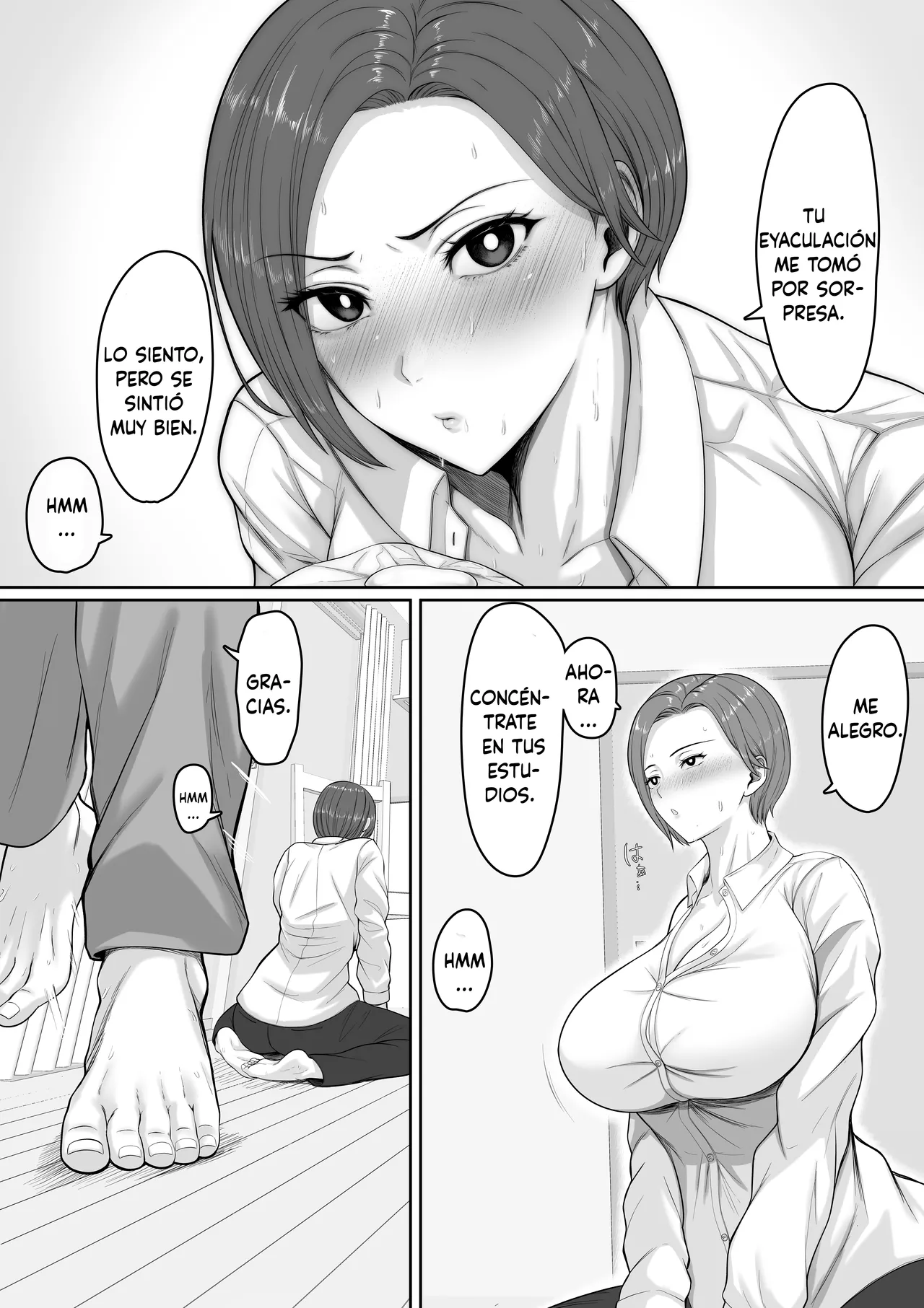 [Kuruto] Bakunyuudakedo majimena jyunsa buchou okaasanga oreno chinpowo chitsukokide nuitekureru hanashi [Spanish] 이미지 번호 19