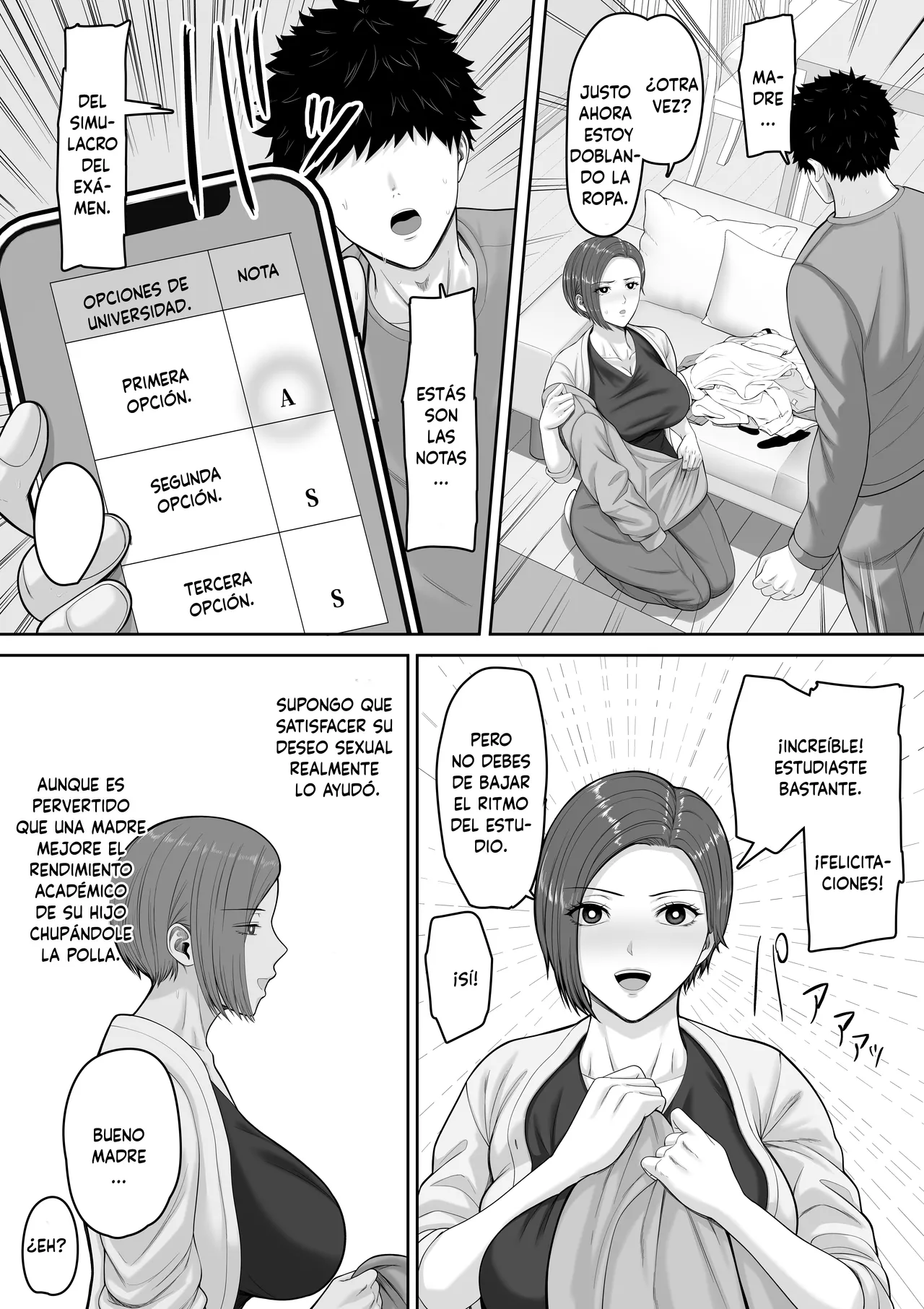 [Kuruto] Bakunyuudakedo majimena jyunsa buchou okaasanga oreno chinpowo chitsukokide nuitekureru hanashi [Spanish] 이미지 번호 22