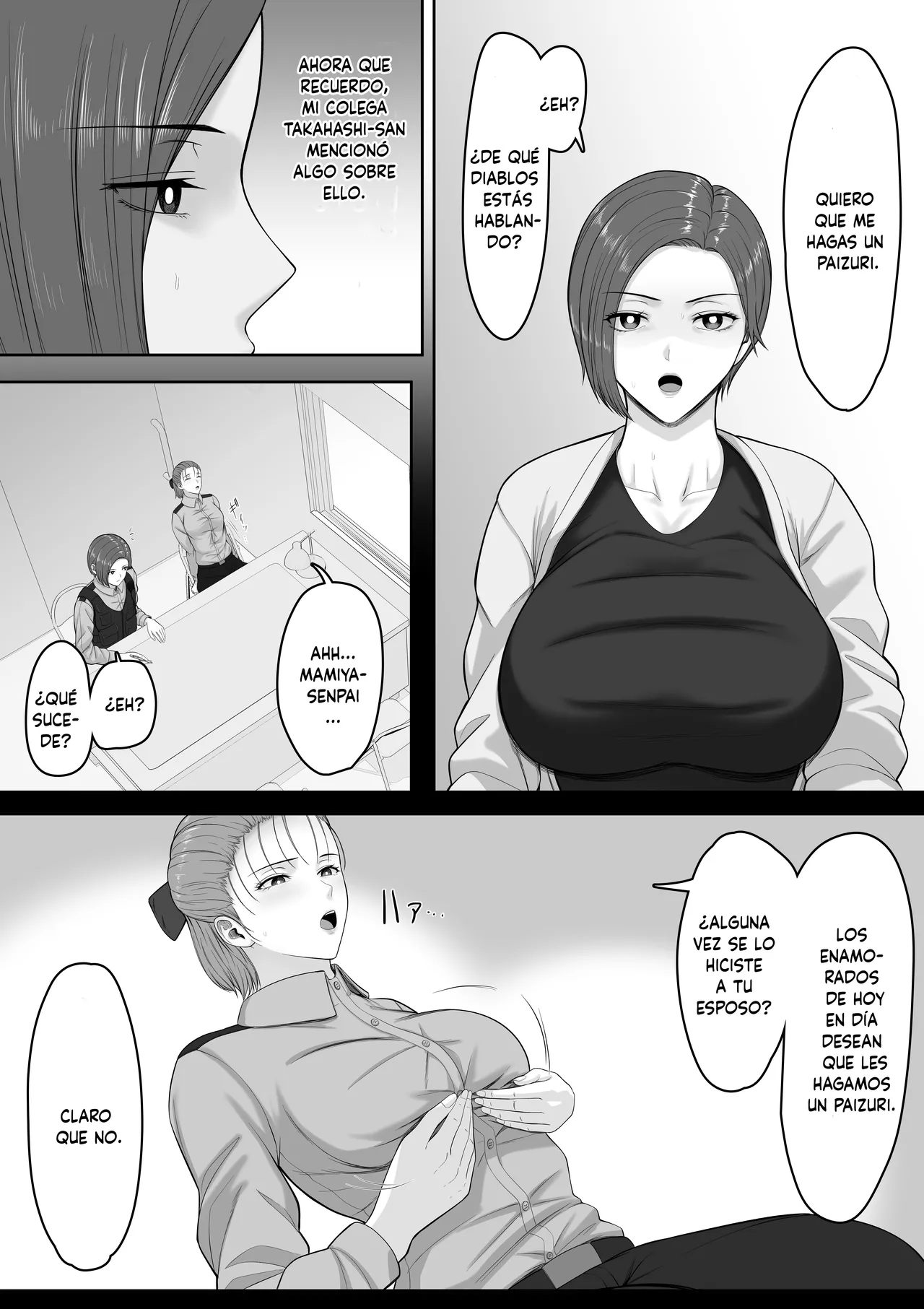 [Kuruto] Bakunyuudakedo majimena jyunsa buchou okaasanga oreno chinpowo chitsukokide nuitekureru hanashi [Spanish] 이미지 번호 23