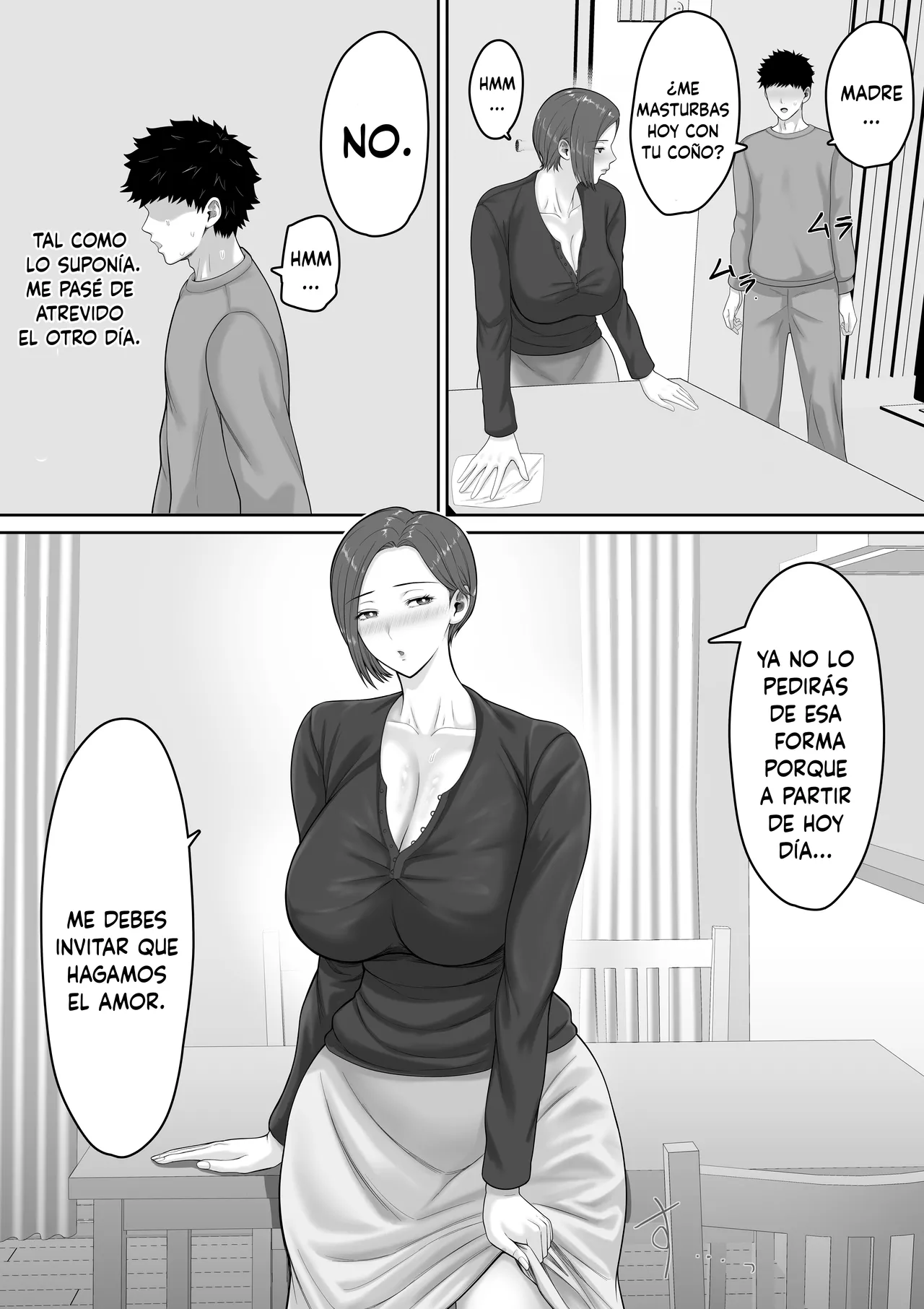 [Kuruto] Bakunyuudakedo majimena jyunsa buchou okaasanga oreno chinpowo chitsukokide nuitekureru hanashi [Spanish] 이미지 번호 52