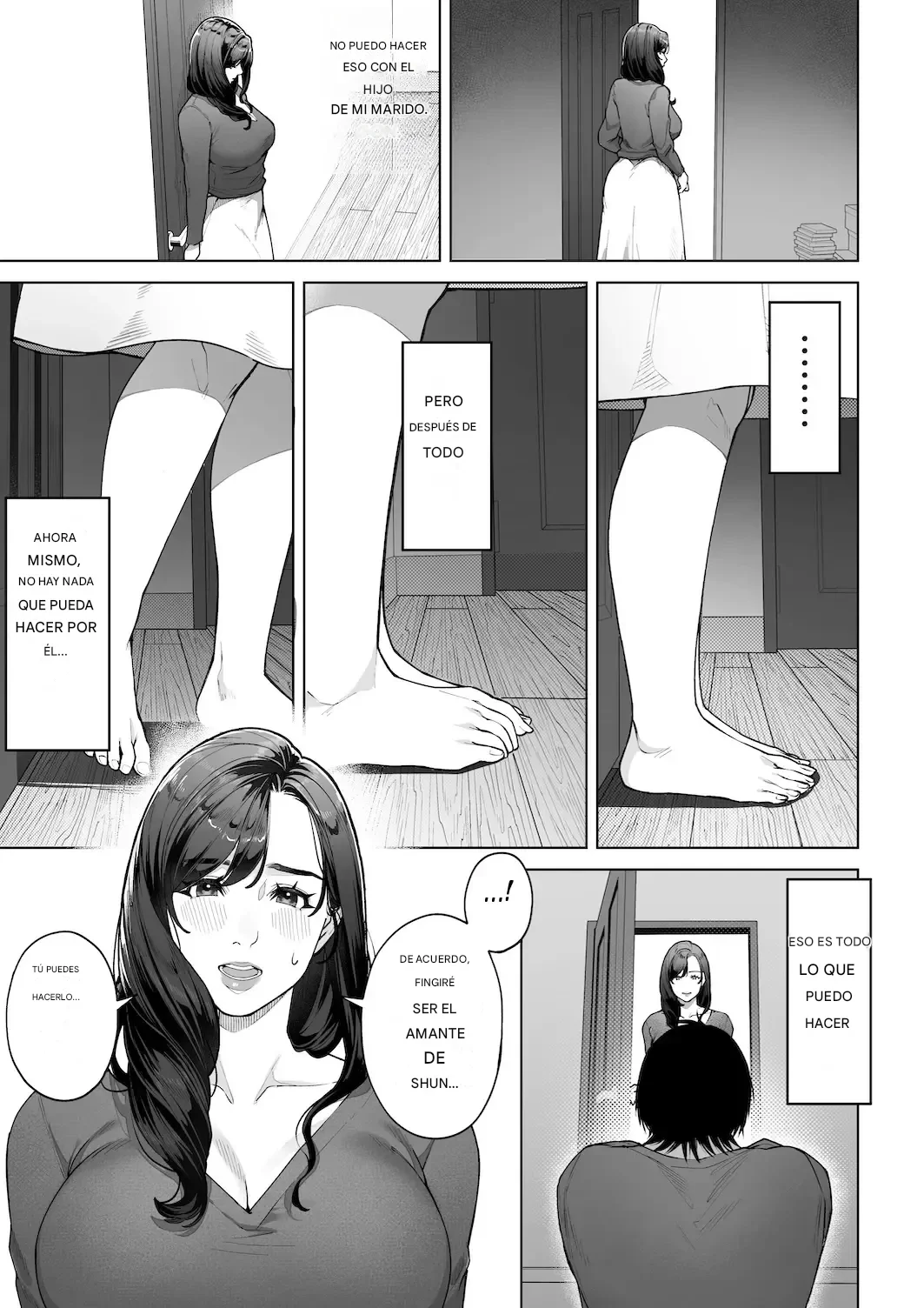 [Sakura no Tomoru Hi e] Watashi… Anata no Okaa-san ni Narimasu!  - Spanish 图片编号 26