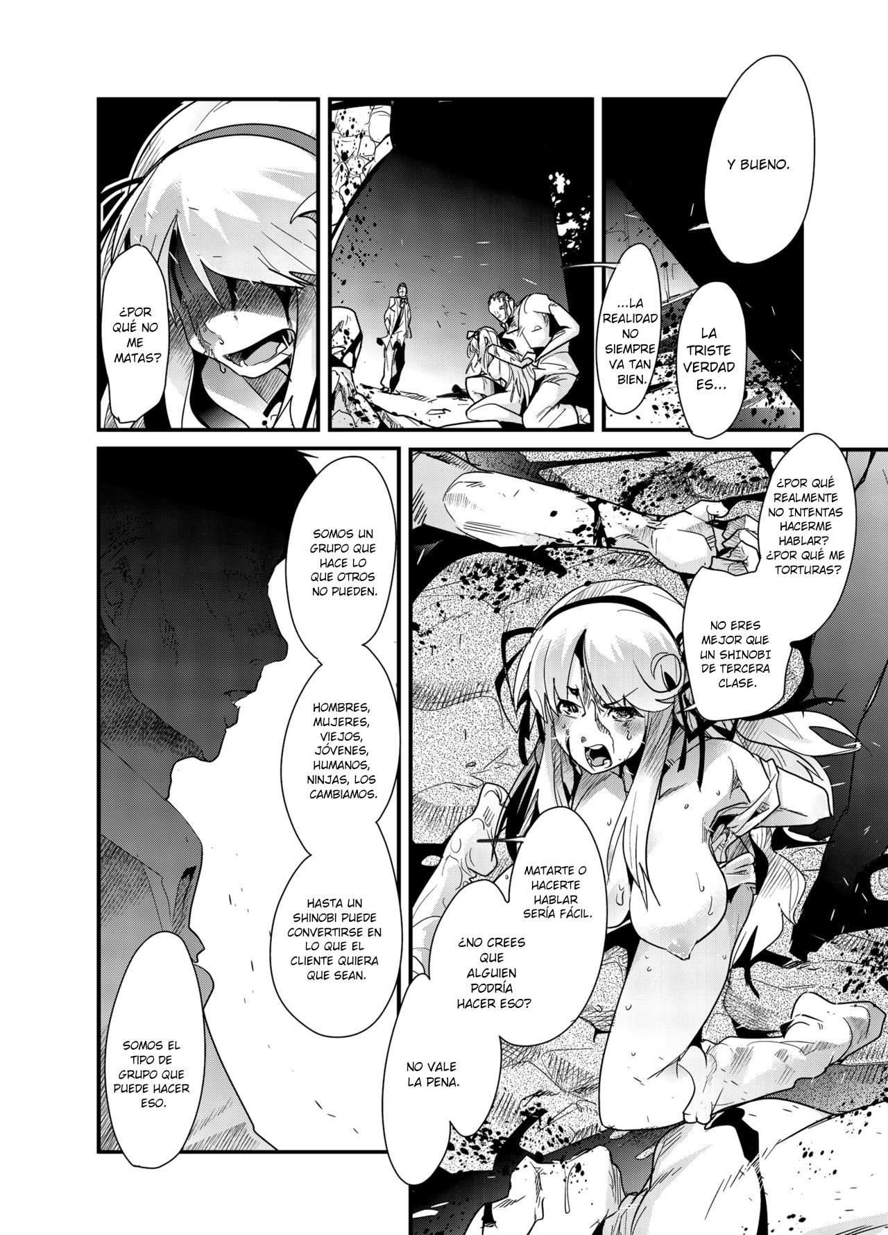 [Bronco Hitoritabi (Uchi-Uchi Keyaki)] Kunoichi Ninpouchou (Senran Kagura) [Spanish] [Honky] [Digital] imagen número 13