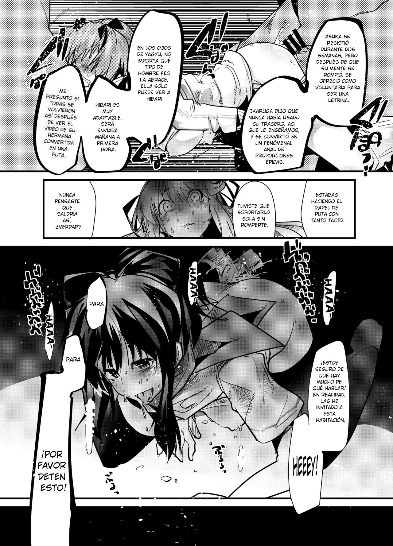 [Bronco Hitoritabi (Uchi-Uchi Keyaki)] Kunoichi Ninpouchou (Senran Kagura) [Spanish] [Honky] [Digital] imagen número 16