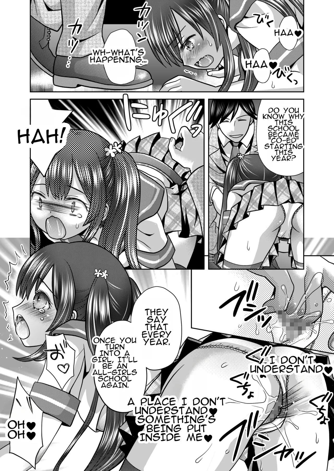 [Amulai Okashi Seisakusho (Yuukey)] Boku ga Kayotteita no ha, Otokonoko wo Onnanoko ni Kaeteshimau Gakkou Deshita! | The School I Went to Was a School That Turned Boys Into Girls! image number 11