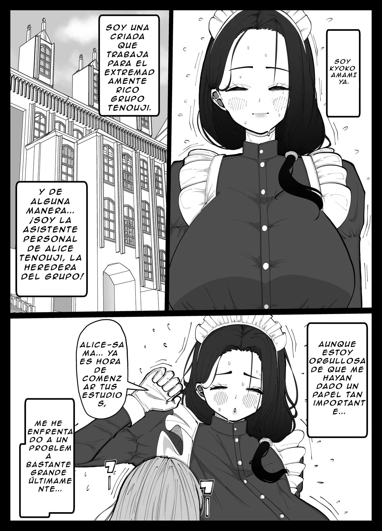 [Atafutafutaaba] Shasei Daisuki Futanari Ojou-sama o Osewa suru Maid-san no Hanashi [Spanish][CasitaLeswin] 이미지 번호 2