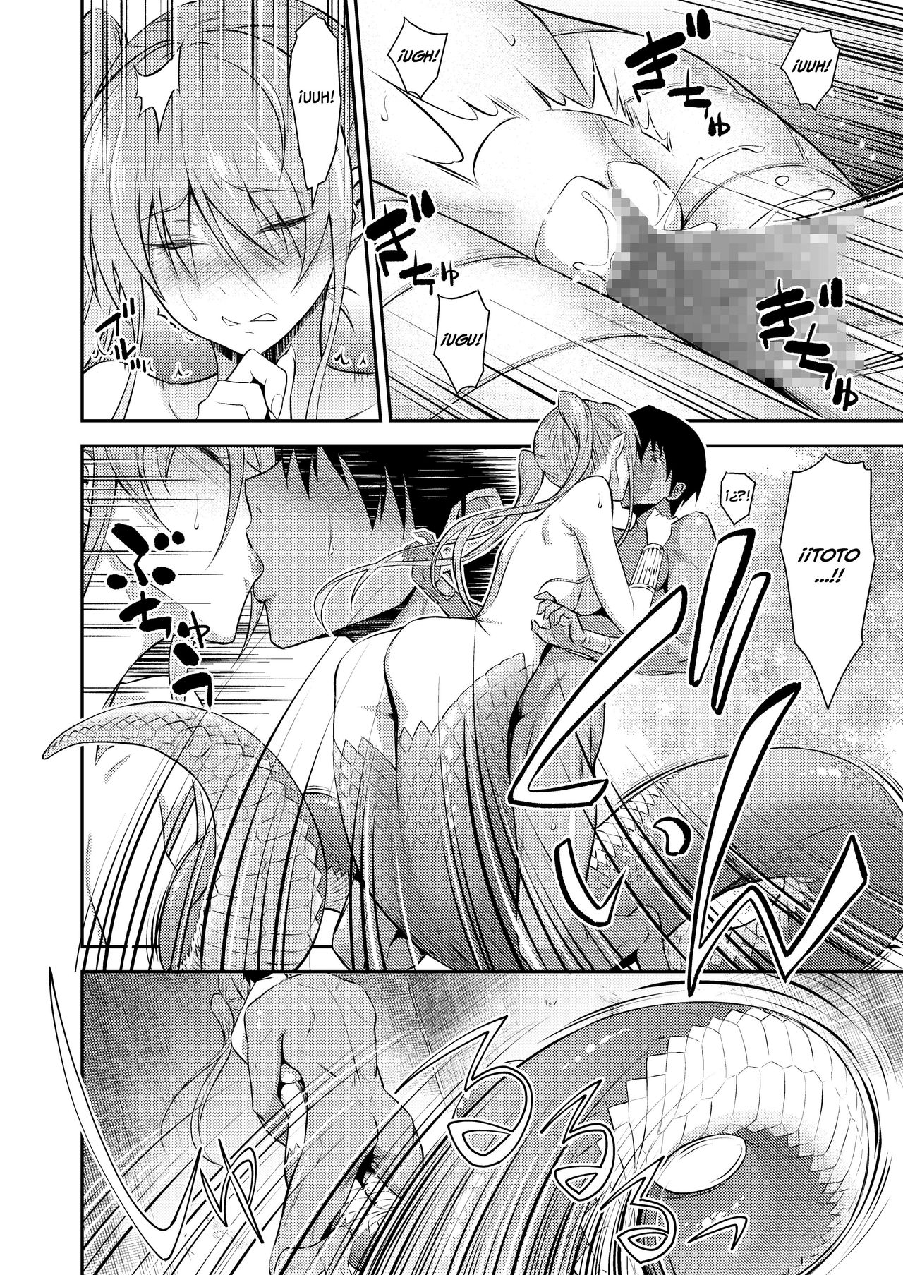 [Hibi Rakuraku (Aoki Kanji)] Pretty Lamia [Spanish] [HGnF] [Digital] 이미지 번호 17