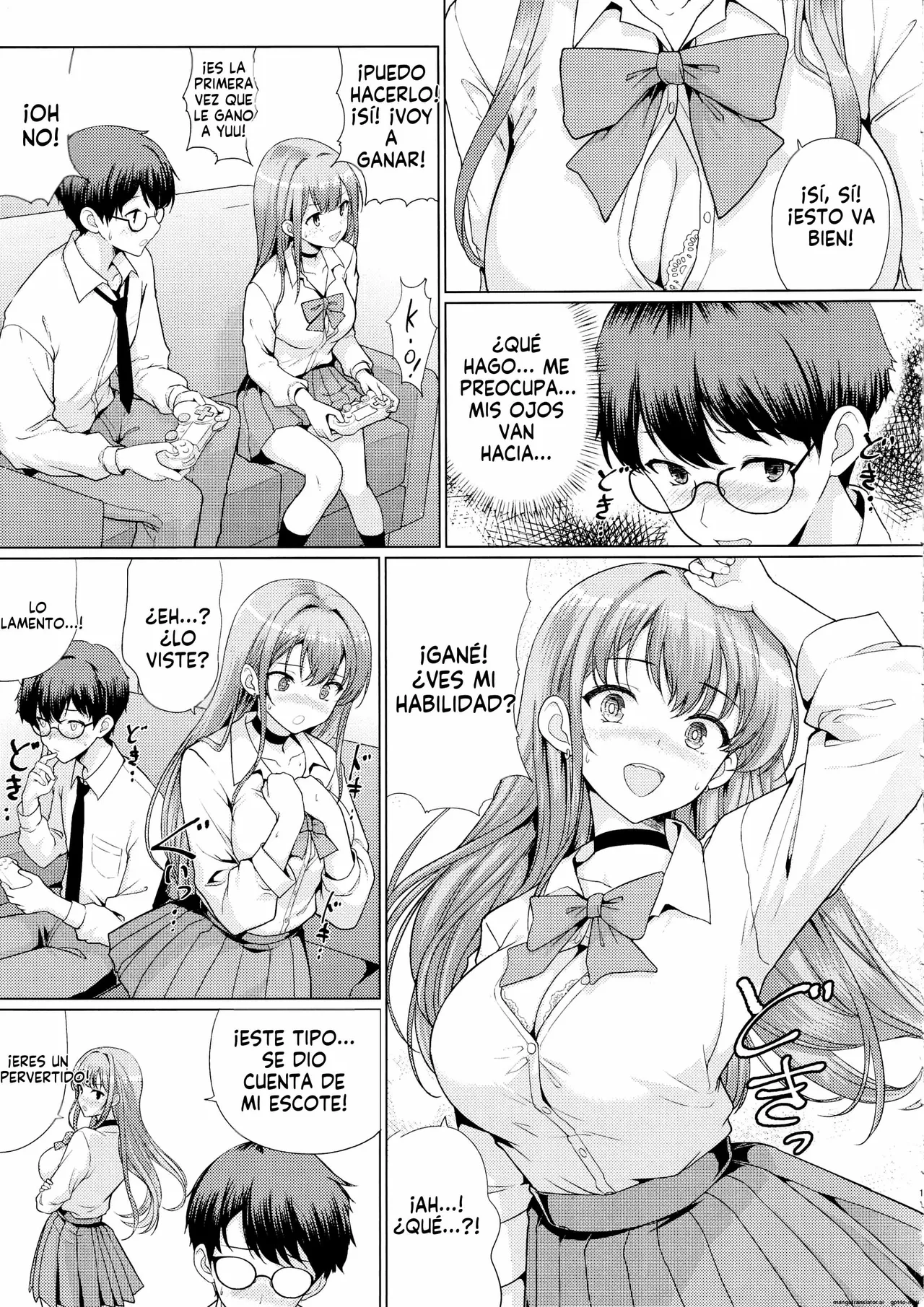 (C103) [An-Arc (Hamo)] Otaku ni Yasashii Gal wa Netorareru｜Se robaron a la gal que es amable con los otaku [Spanish] [FallenSub] [MTL] 图片编号 10