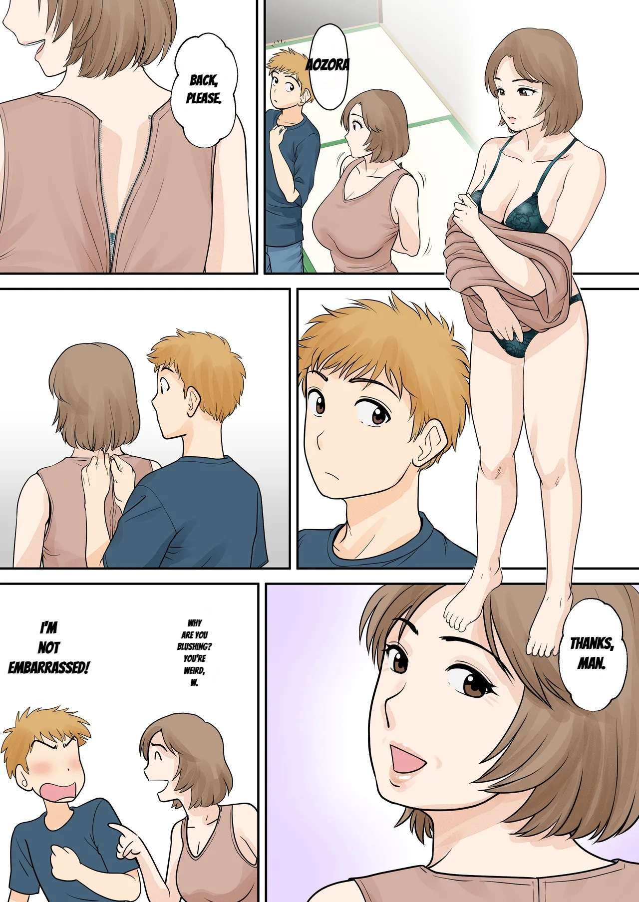 [Fuwatoro Opanchu Cake] Mother and Child Living Together Chapter 4 [English] image number 22