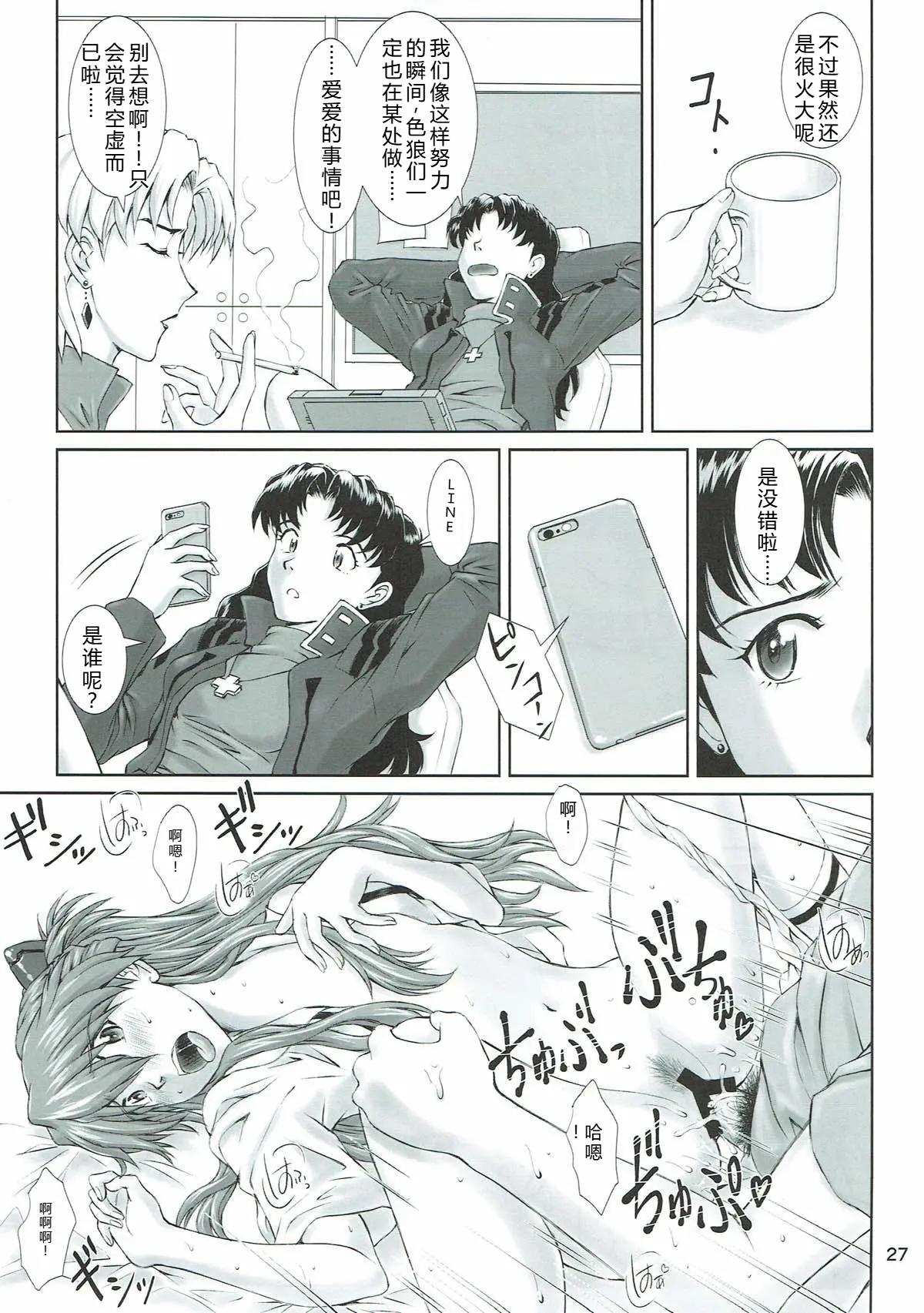 (C93) [TENGU NO TSUZURA (Kuro Tengu)] MISSEND (Neon Genesis Evangelion) [Chinese] [叛逆个人汉化] 图片编号 25