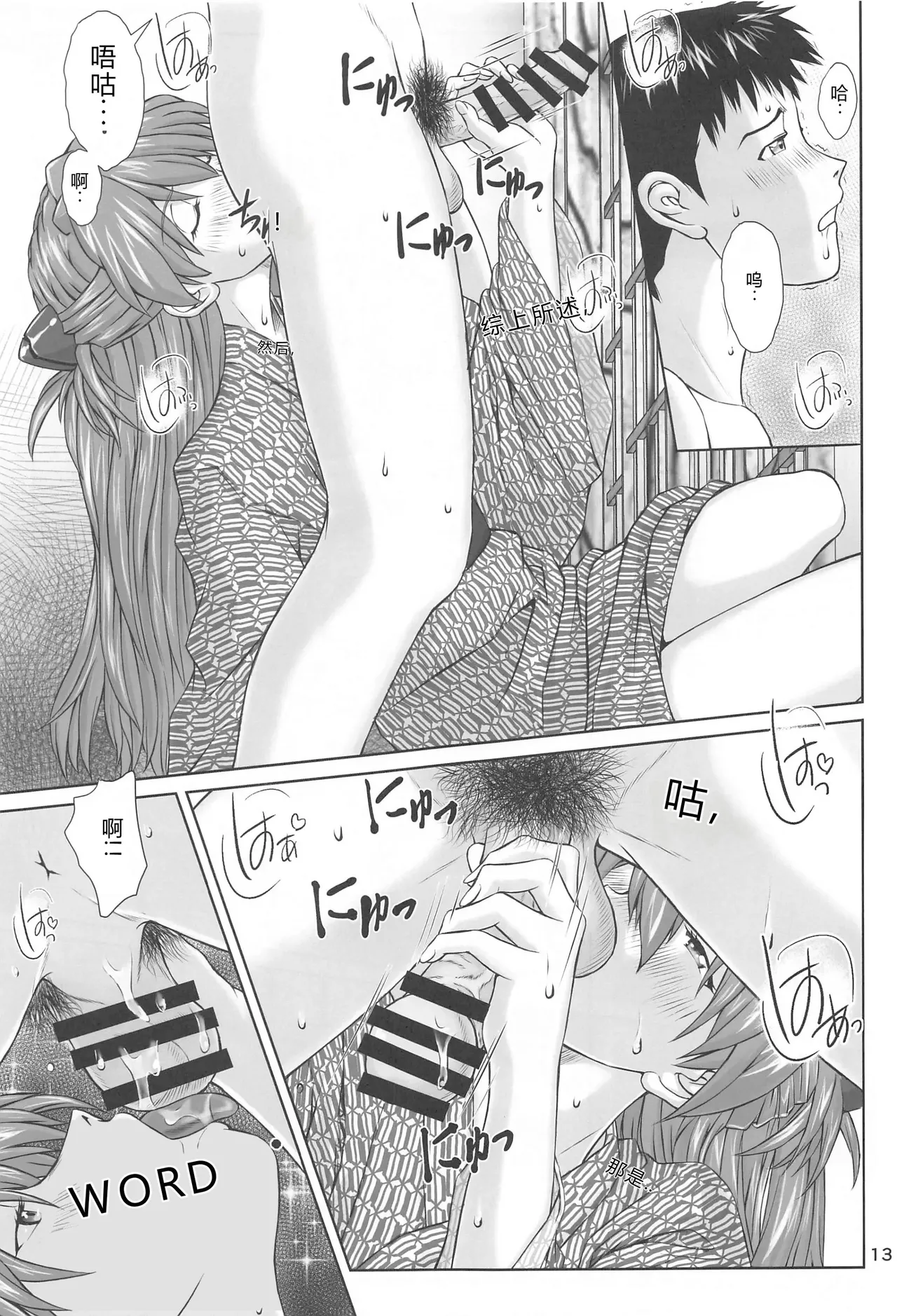 (AC3) [Tengu no Tsuzura (Kuro Tengu)] Futari to Futari (Neon Genesis Evangelion)（Chinese）【叛逆个人汉化】 图片编号 12