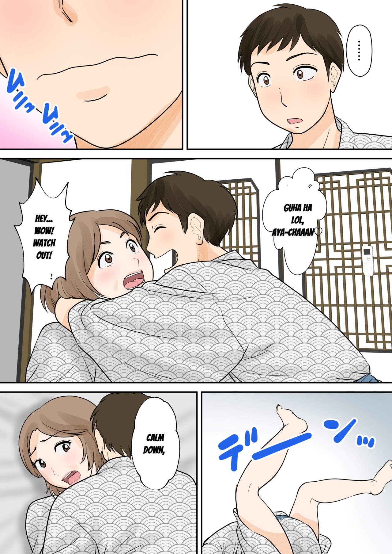 [Fuwatoro Opanchu Cake] Mother and Child Living Together Chapter 5  [English] image number 14