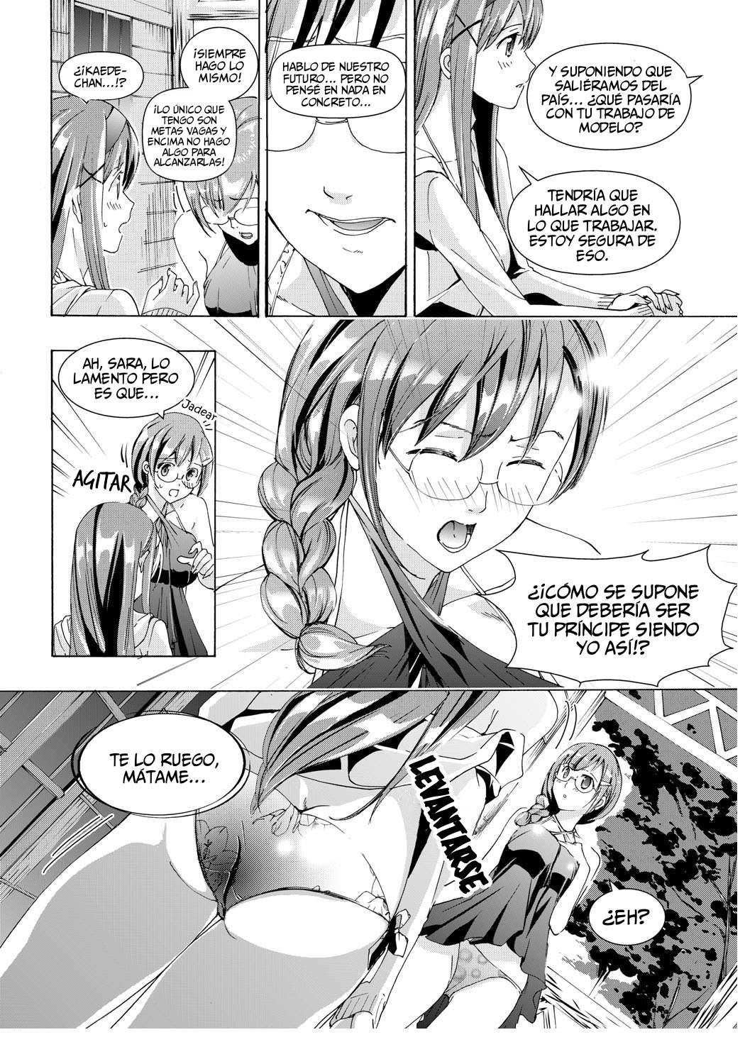 [No Such Agency (Asagi Ryu)] Tsuioku no Orgel 1-2 (Sono Hanabira ni Kuchizuke o) [Spanish] [Nekomi Fansub y Lo Mejor del Yuri] image number 47