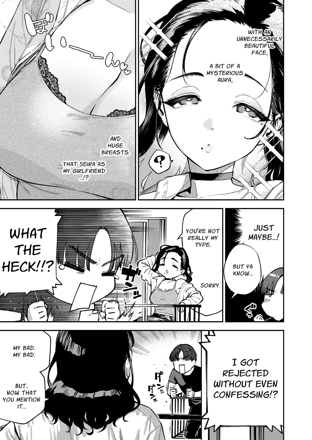 [Haraheridou (Herio)] Yojouhan no Femme Fatale - One-Room Femme Fatale | The Devilishness of a Small Room [English] [Guesswork] [Digital] 图片编号 6