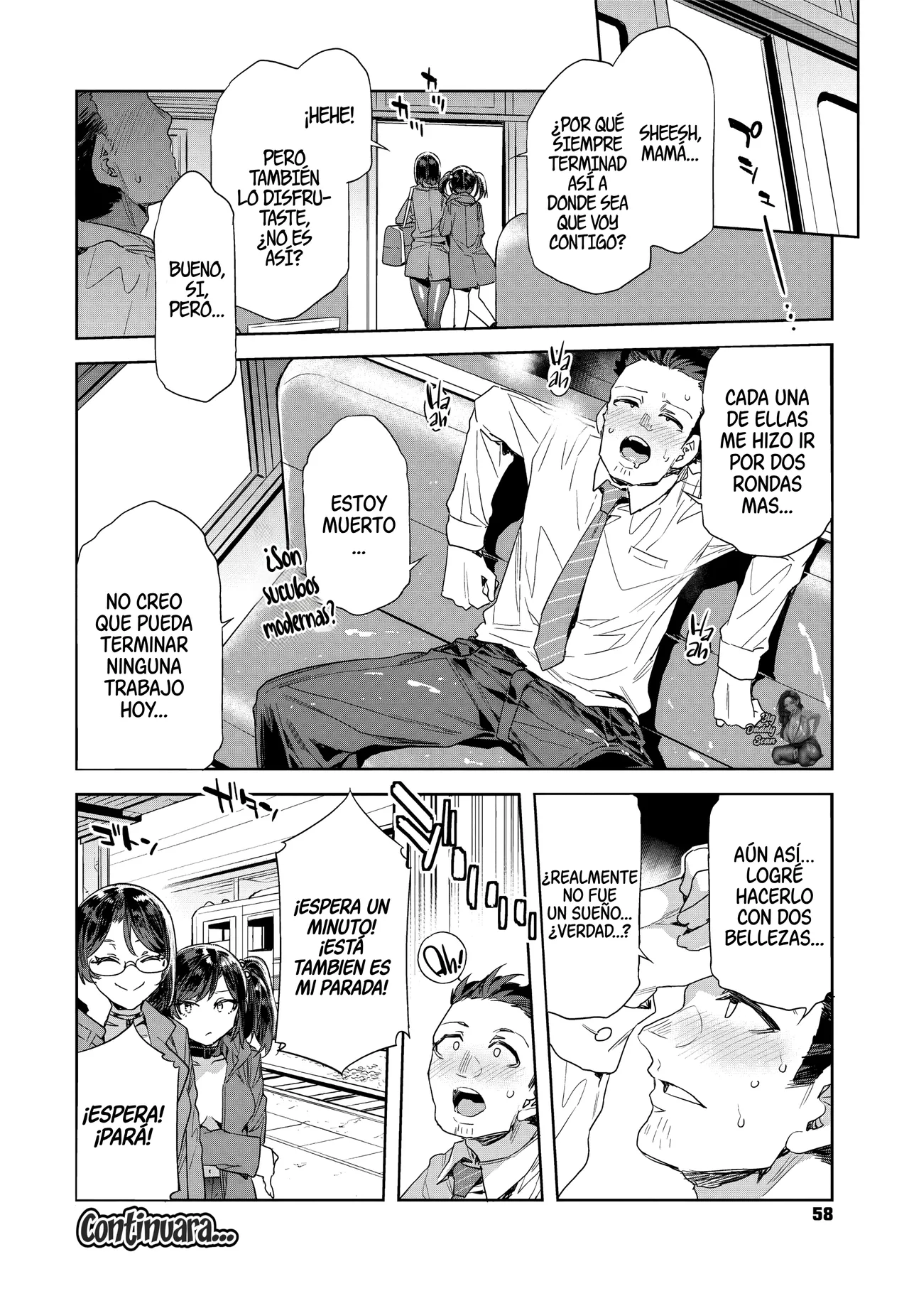 [Mizuryu Kei] Souma Oyako no Densha - Yukemuri Ryojou Hen 1 | Duo Madre E Hija Souma En El Tren ~Aventura Sexual Ardiente(1)~ [Spanish] 이미지 번호 24