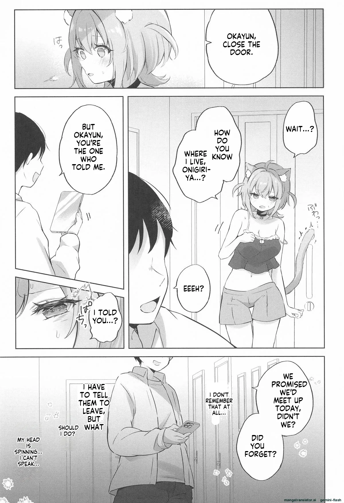 [#Mimamori Mimori (Mimori)] Nekomata-san to Saimin Appli (Nekomata Okayu)[English][Mtl] изображение № 8